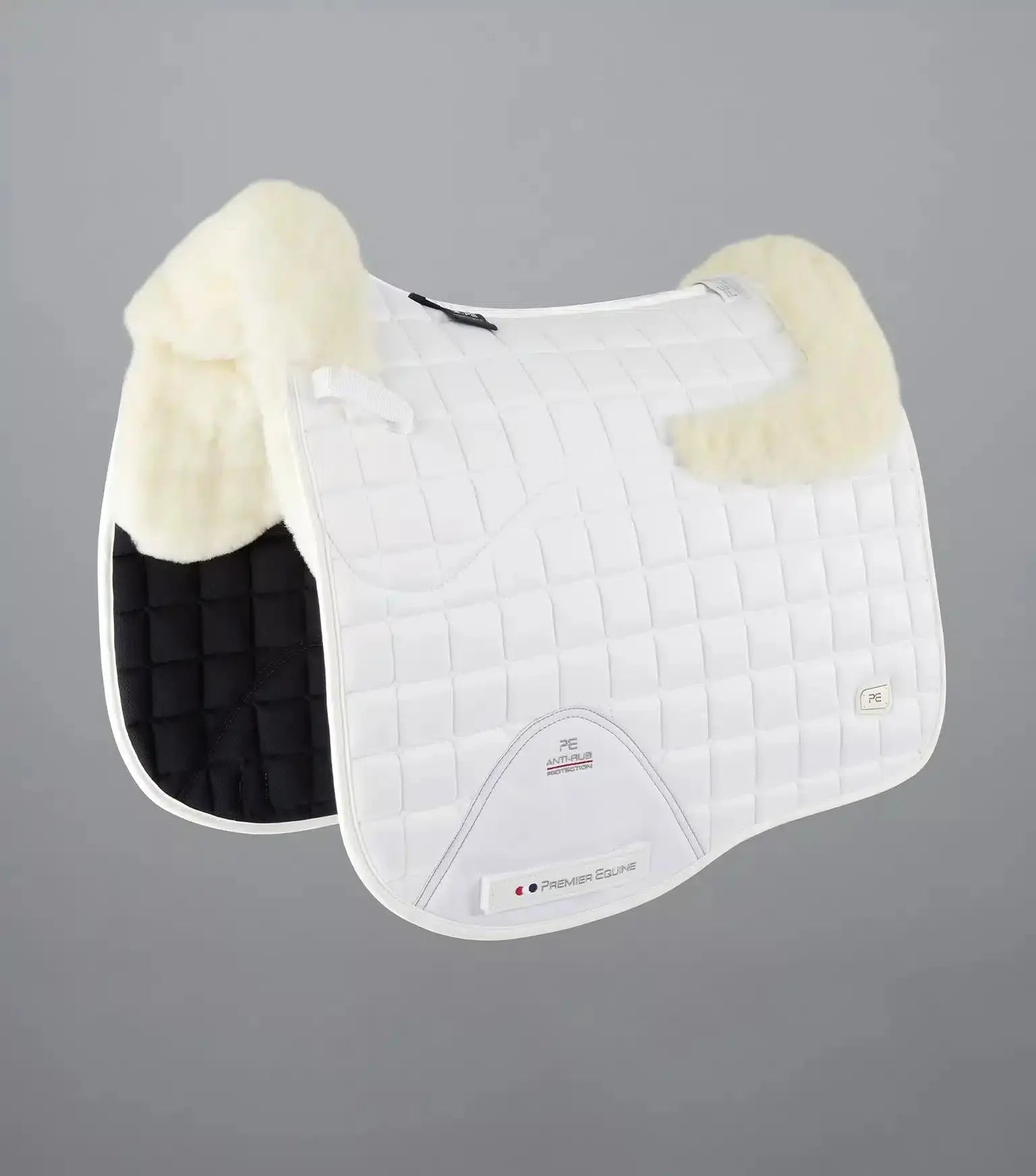 Premier Equine Atlantis CC Satin Wool Dressage Square by Premier Equine at Try a Bit