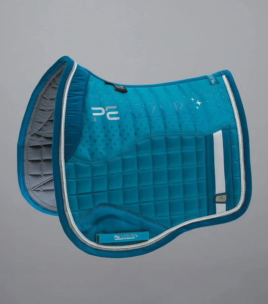 Premier Equine Azzure Anti-Slip Satin Dressage Square by Premier Equine at Try a Bit
