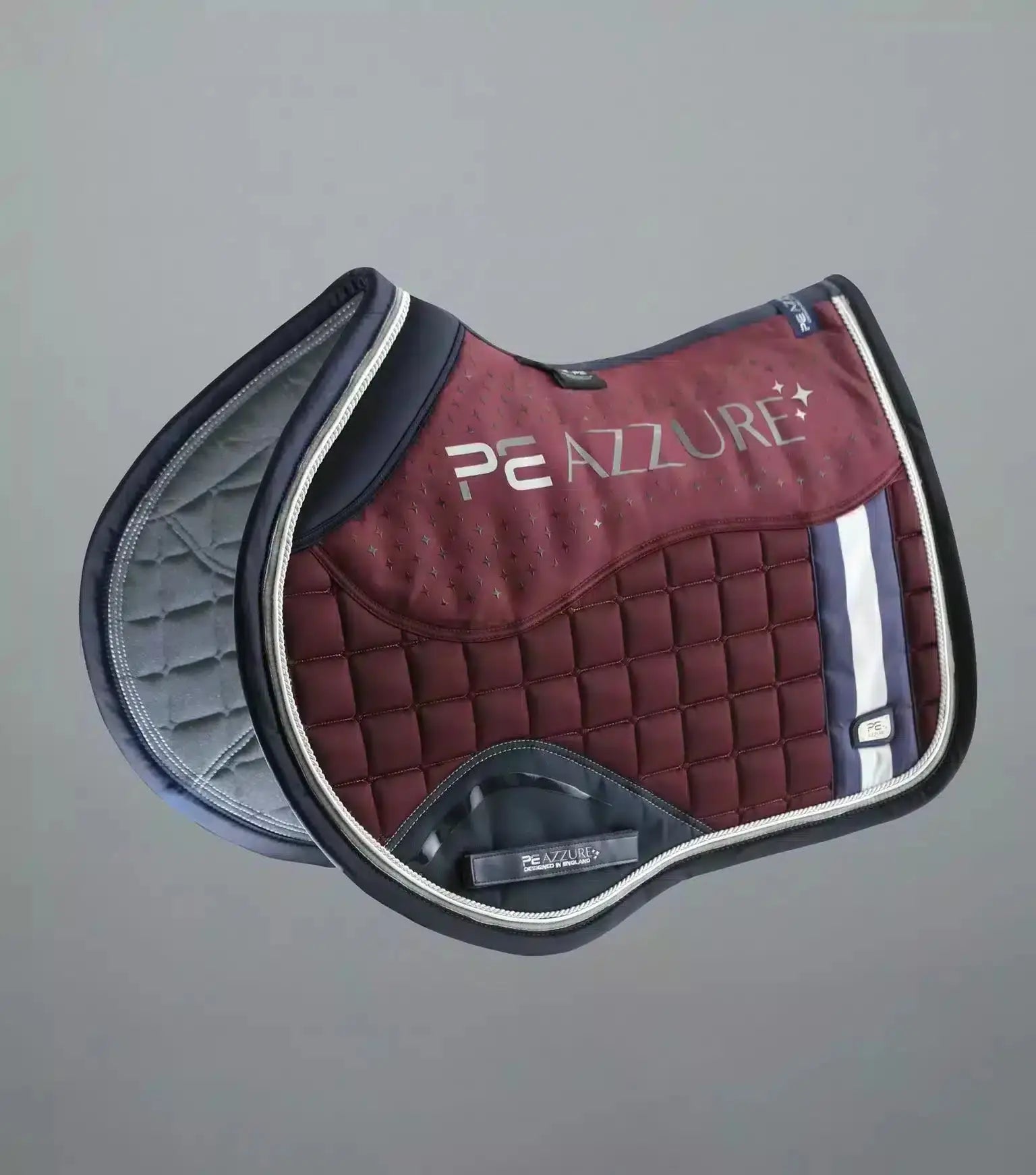 Premier Equine Azzure Anti-Slip Satin GP/ Jump Square by Premier Equine at Try a Bit