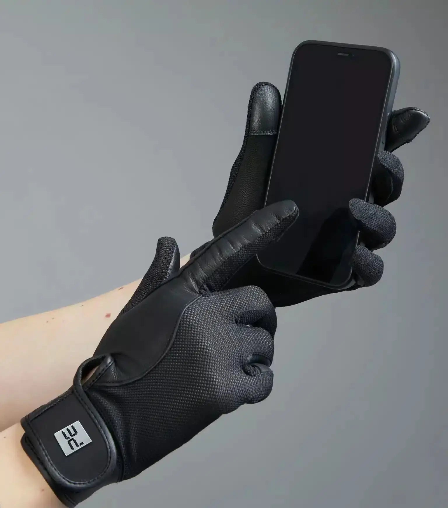 Premier Equine Bordoni Leather Mesh Riding Gloves by Premier Equine at Try A Bit