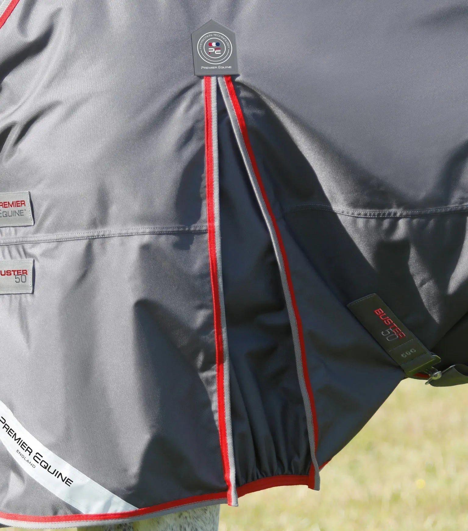 Premier Equine Buster 50g Turnout Rug with Snug-Fit Neck Cover by Premier Equine at Try a Bit