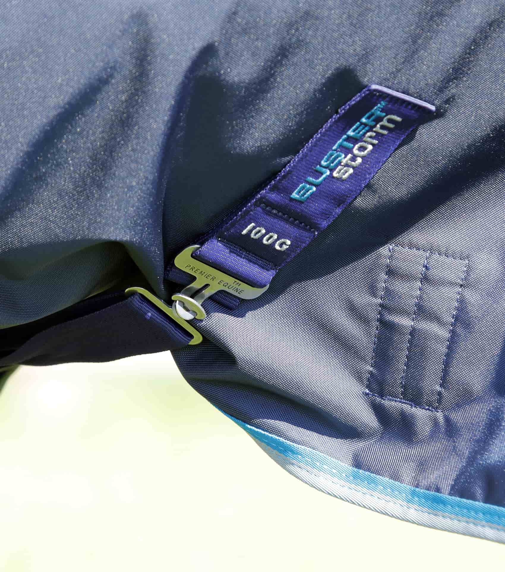 Premier Equine Buster Storm 100g Combo Turnout Rug with Snug-Fit Neck by Premier Equine at Try a Bit