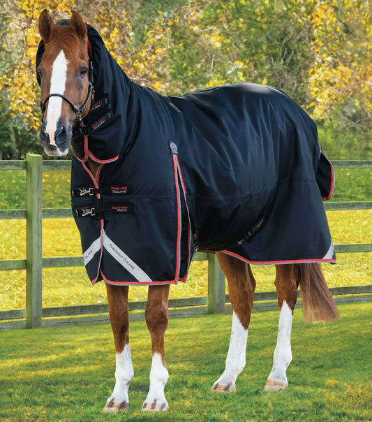 Premier Equine Buster Storm 400g Combo Turnout Rug with Snug-Fit Neck by Premier Equine at Try a Bit