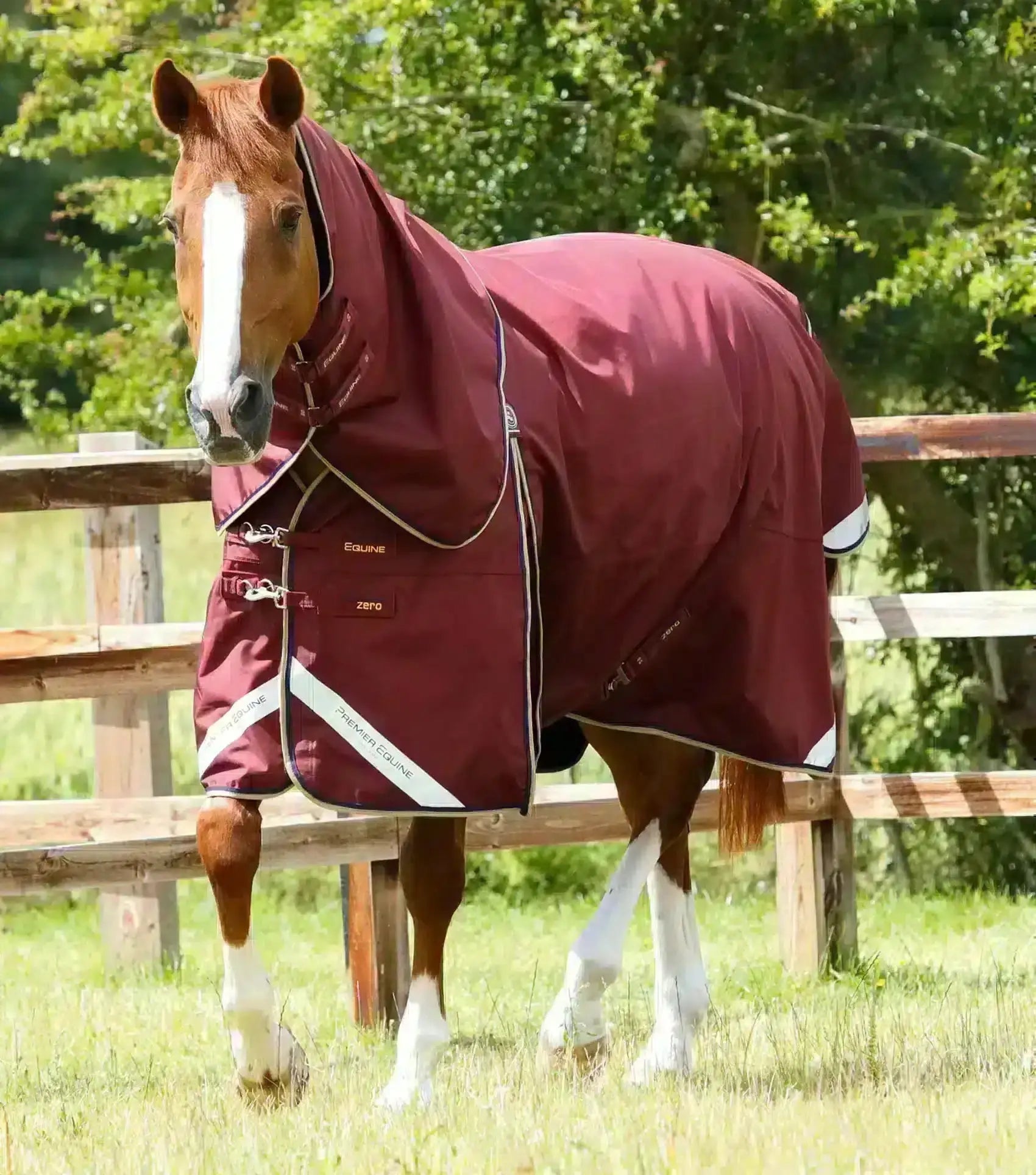 Premier Equine Buster Zero Turnout Rug with Classic Neck Cover by Premier Equine at Try a Bit