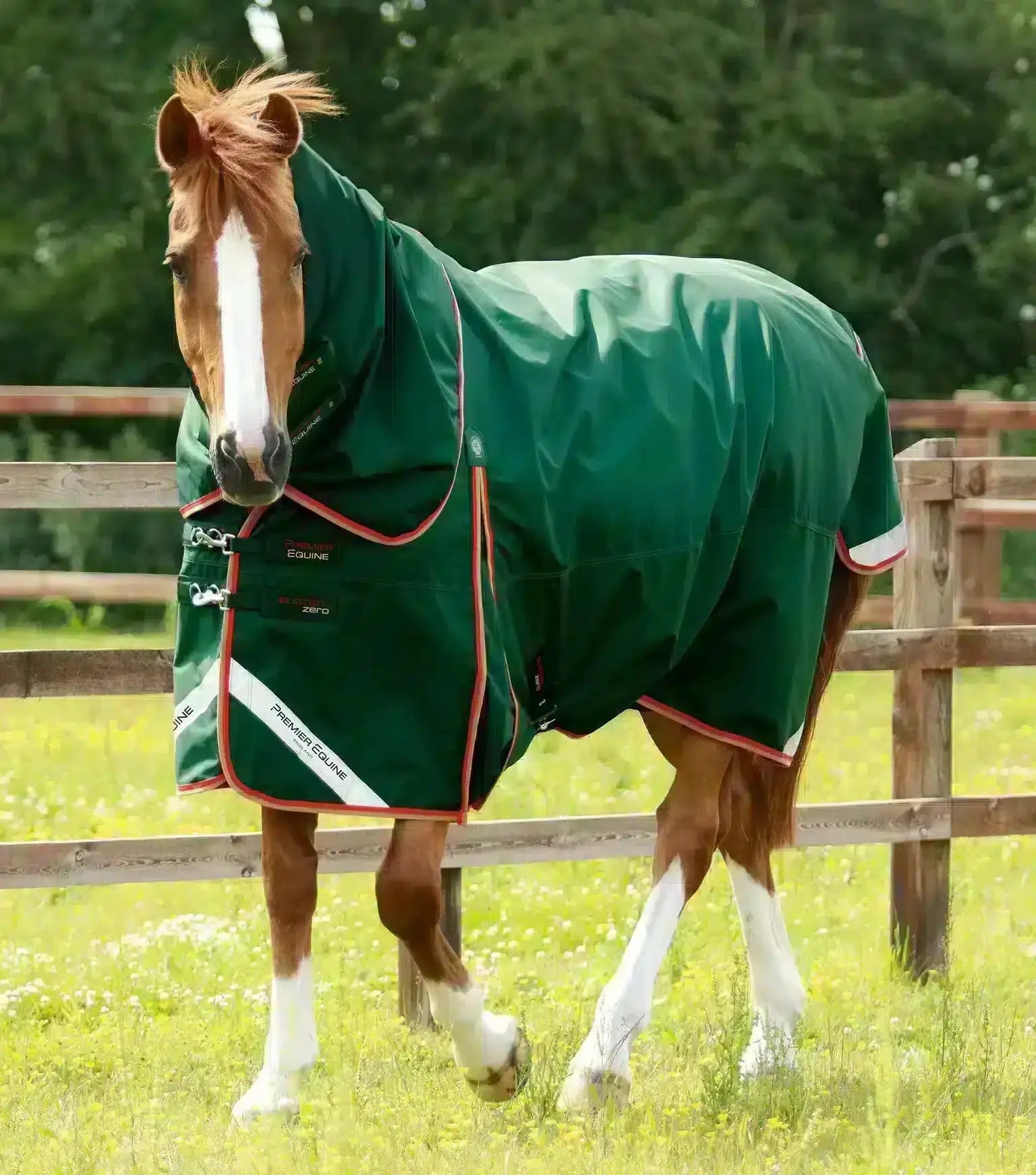 Premier Equine Buster Zero Turnout Rug with Classic Neck Cover by Premier Equine at Try a Bit