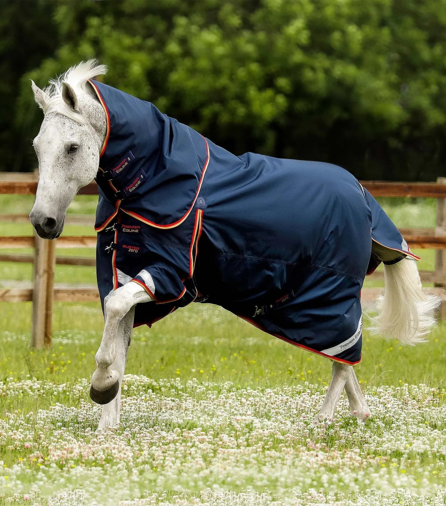 Premier Equine Buster Zero Turnout Rug with Classic Neck Cover by Premier Equine at Try a Bit