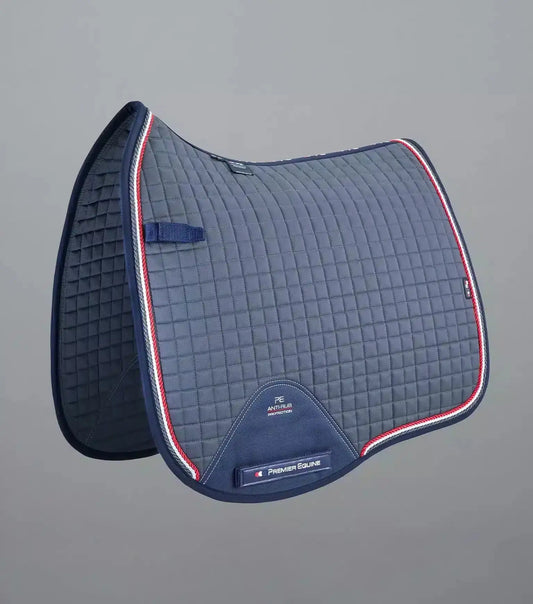 Premier Equine Close Contact European Cotton Saddle Pad - Dressage Square by Premier Equine at Try a Bit
