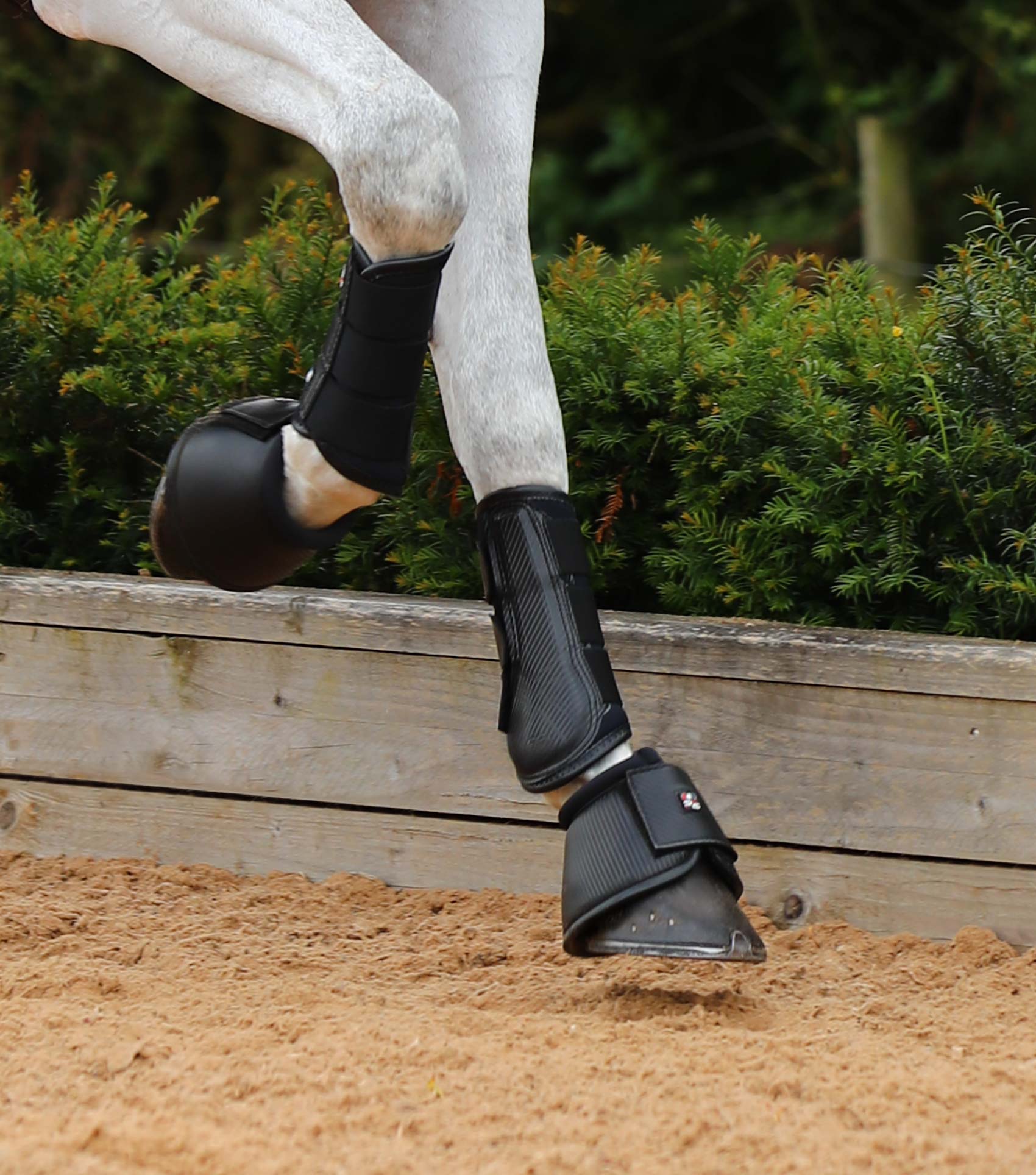 Premier Equine Carbon Air-Tech Single Locking Brushing Boots by Premier Equine at Try a Bit
