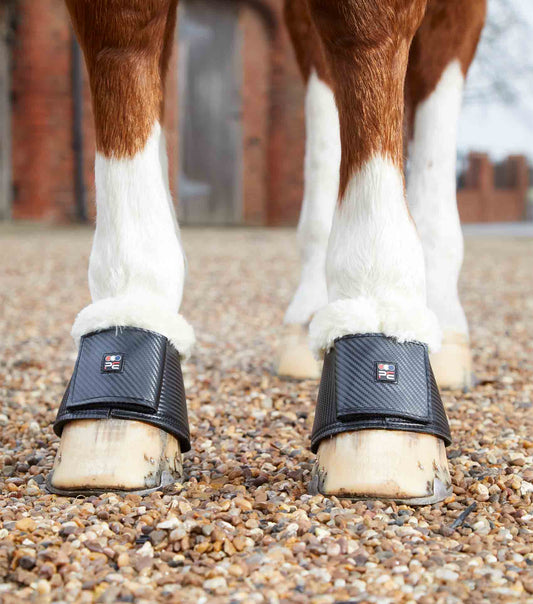 Premier Equine Carbon Tech Techno Wool Over Reach Boots by Premier Equine at Try a Bit