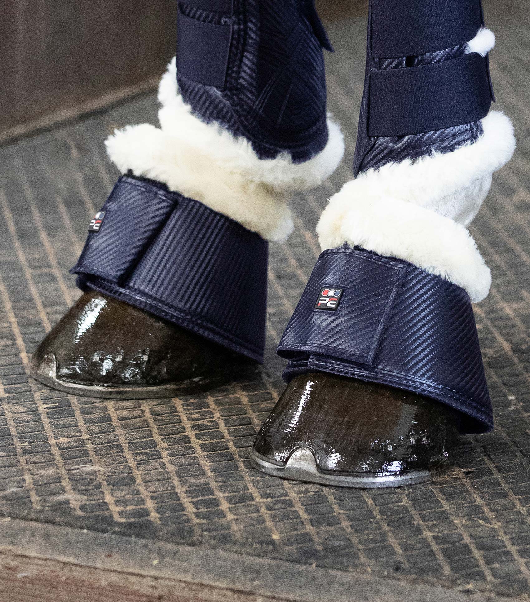 Premier Equine Carbon Tech Techno Wool Over Reach Boots by Premier Equine at Try a Bit