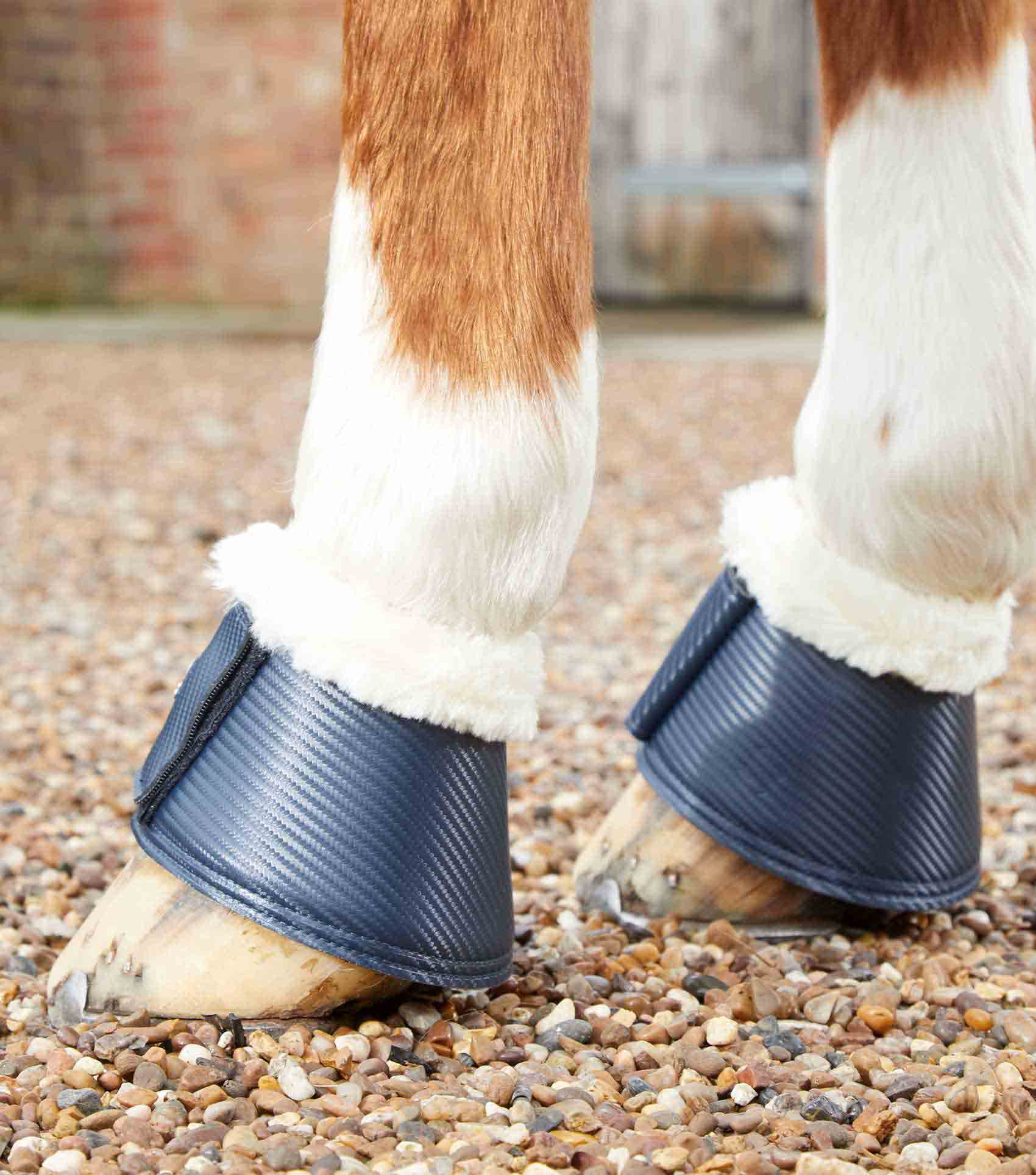Premier Equine Carbon Tech Techno Wool Over Reach Boots by Premier Equine at Try a Bit