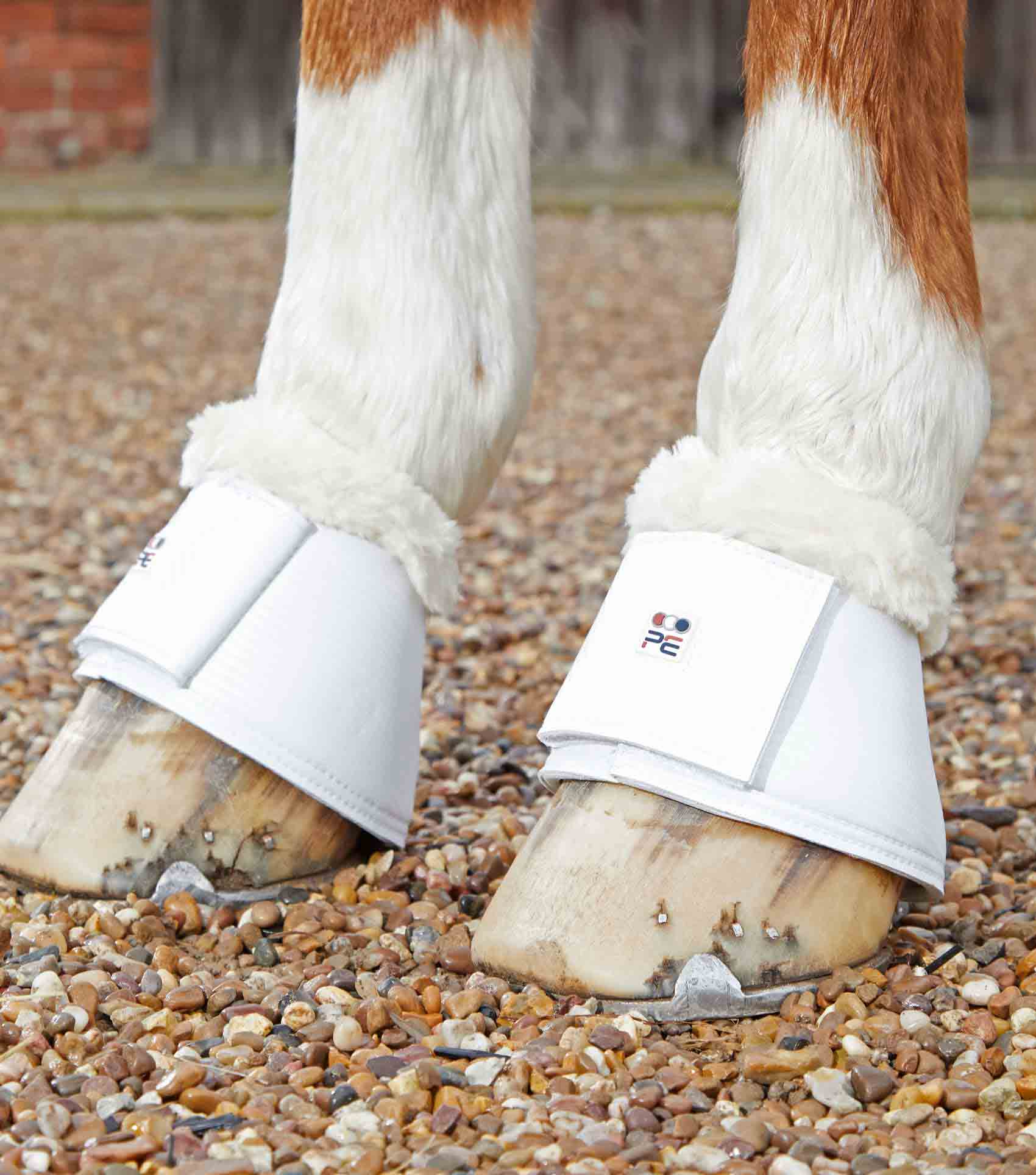 Premier Equine Carbon Tech Techno Wool Over Reach Boots by Premier Equine at Try a Bit