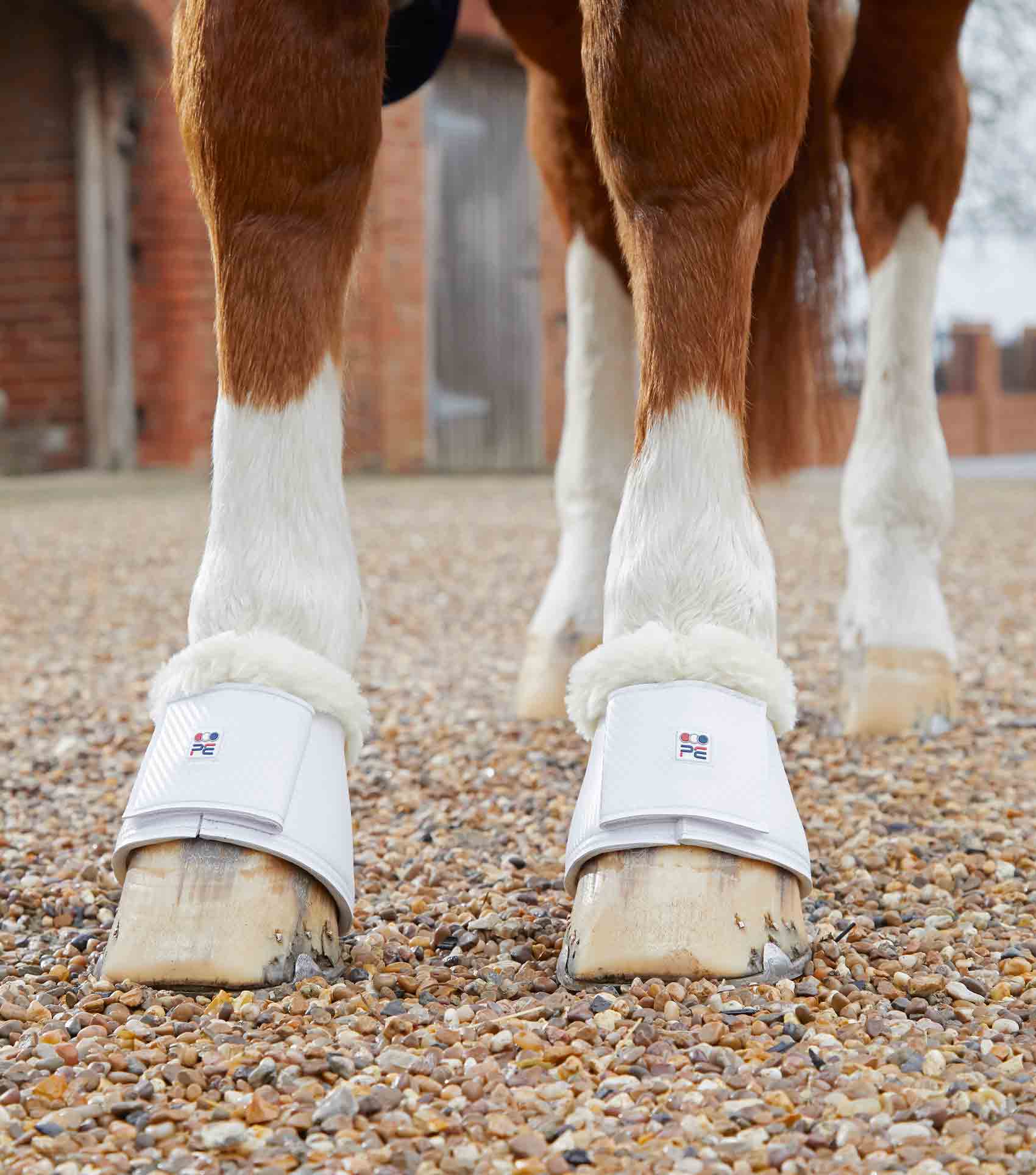 Premier Equine Carbon Tech Techno Wool Over Reach Boots by Premier Equine at Try a Bit