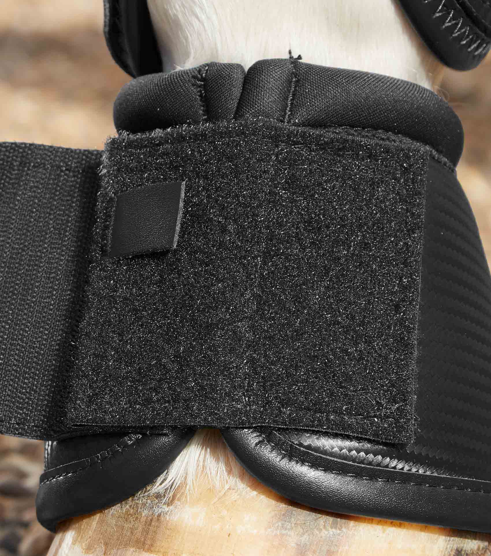 Premier Equine Carbon Wrap Over Reach Boots by Premier Equine at Try a Bit