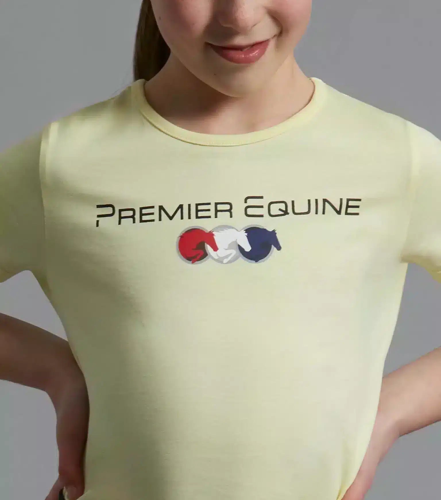 Premier Equine Chiaro Girls Cotton Riding T-Shirt by Premier Equine at Try a Bit