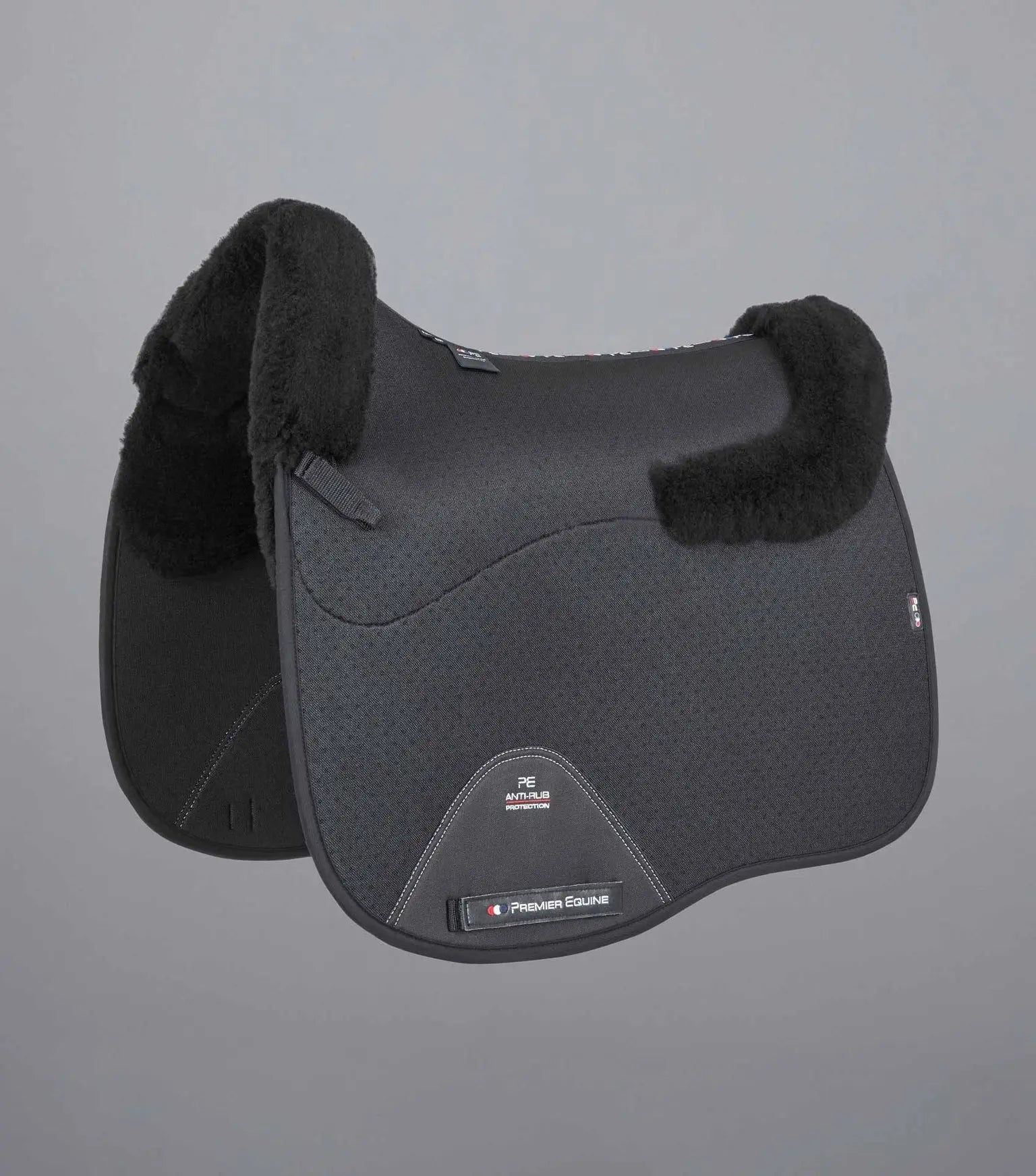 Premier Equine Close Contact Airtechnology Shockproof Wool Saddle Pad - Dressage Square by Premier Equine at Try a Bit