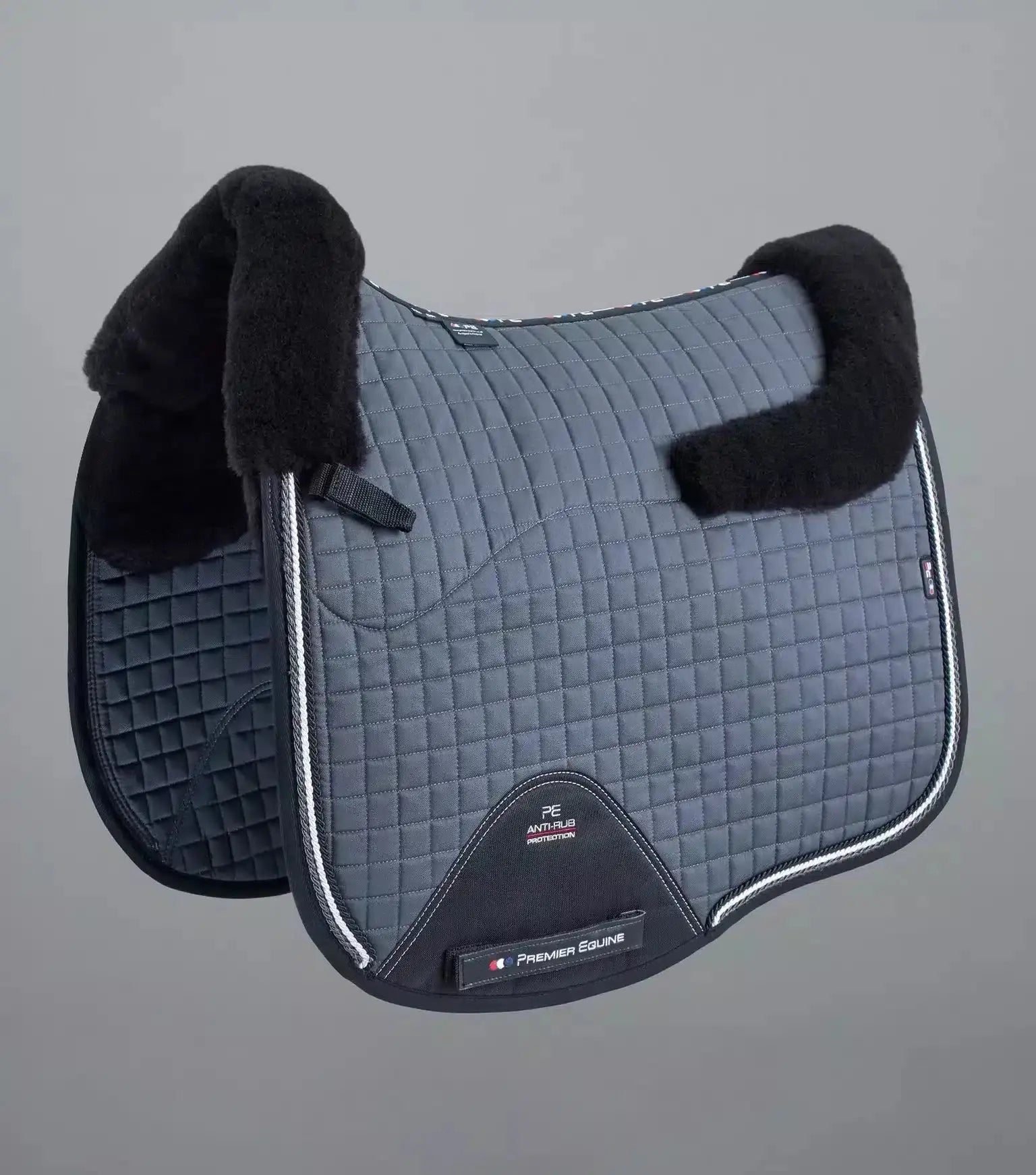 Premier Equine Close Contact Merino Wool European Saddle Pad - Dressage Square by Premier Equine at Try a Bit
