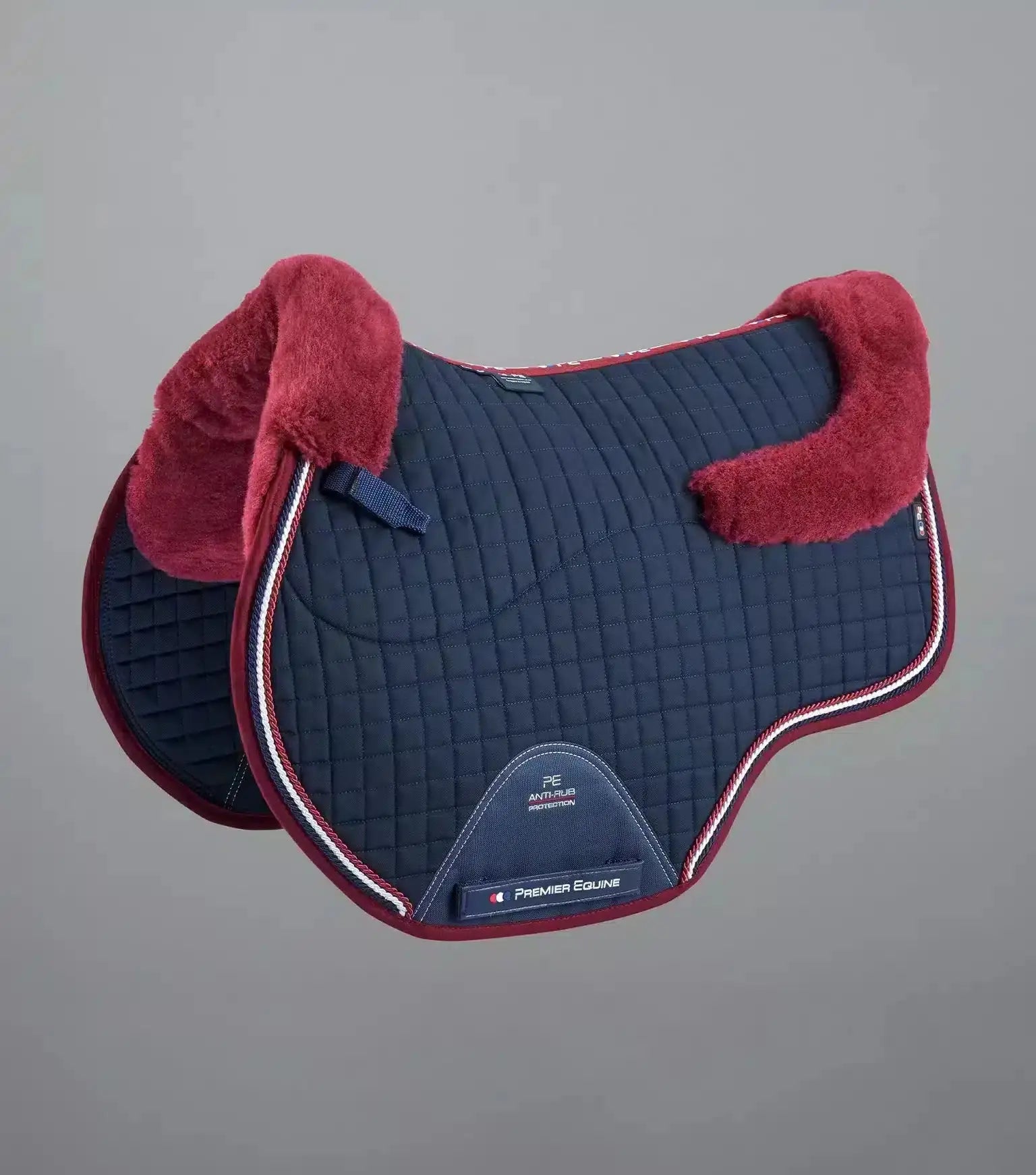 Premier Equine Close Contact Merino Wool European Saddle Pad - GP/Jump Square by Premier Equine at Try a Bit