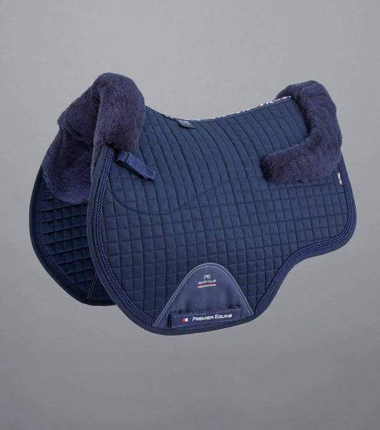 Premier Equine Close Contact Merino Wool European Saddle Pad - GP/Jump Square by Premier Equine at Try a Bit