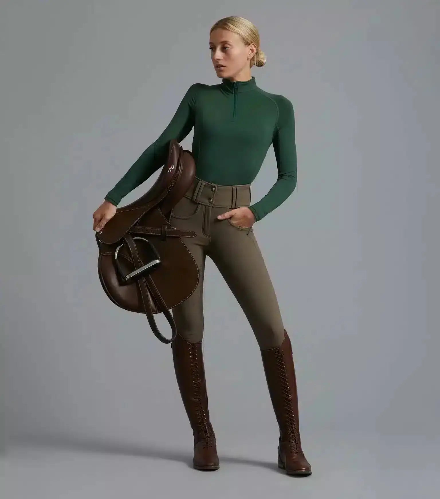 Premier Equine Coco II Ladies Gel Full Seat Riding Breeches by Premier Equine at Try a Bit