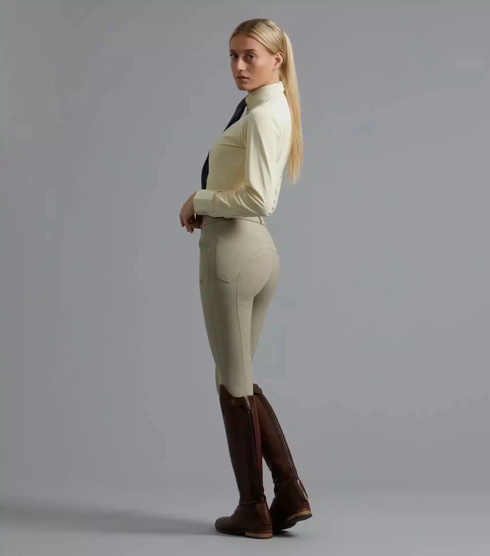 Premier Equine Delta Ladies Full Seat Gel Competition Riding Breeches by Premier Equine at Try A Bit