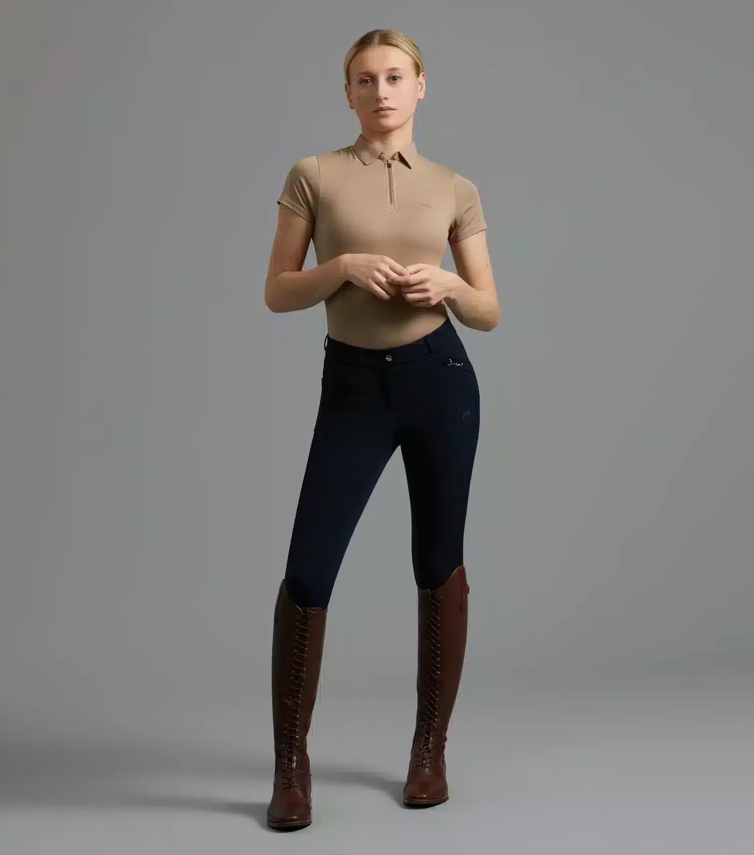 Premier Equine Delta Ladies Full Seat Gel Riding Breeches by Premier Equine at Try a Bit