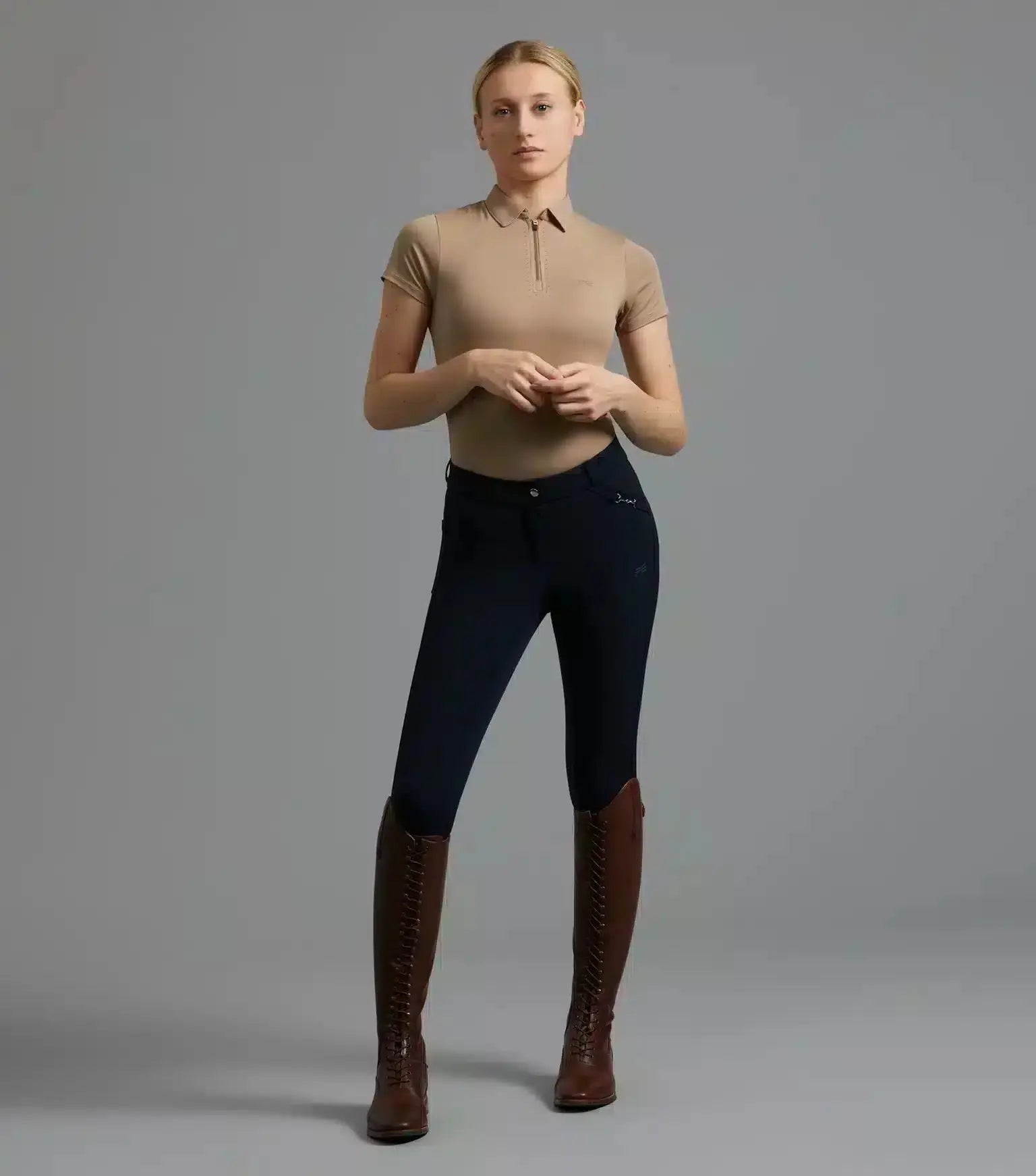 Premier Equine Delta Ladies Full Seat Gel Riding Breeches by Premier Equine at Try A Bit
