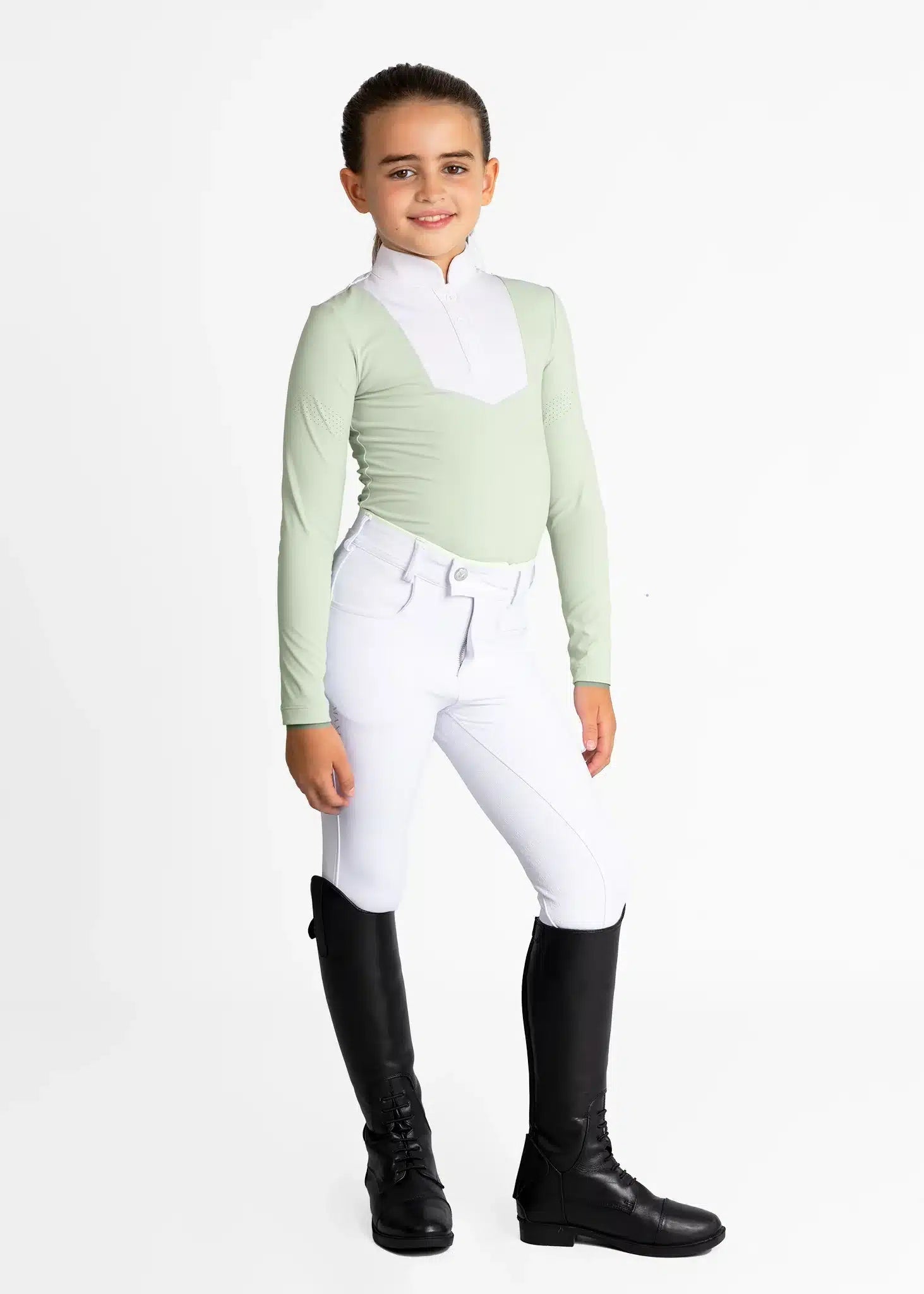 Maximilian Equestrian YR Sienna Show Shirt by Maximilian Equestrian at Try a Bit