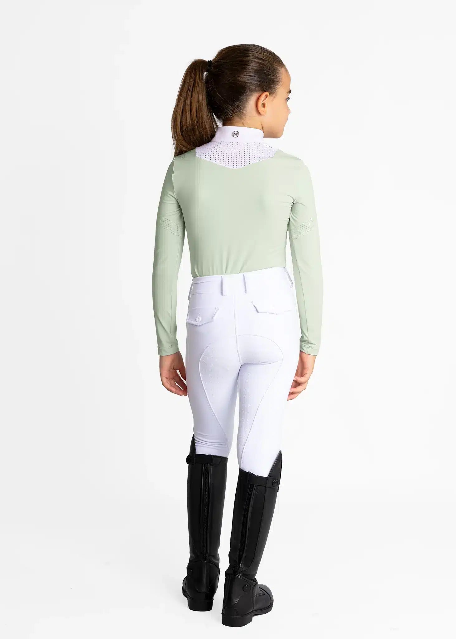 Maximilian Equestrian YR Sienna Show Shirt by Maximilian Equestrian at Try A Bit