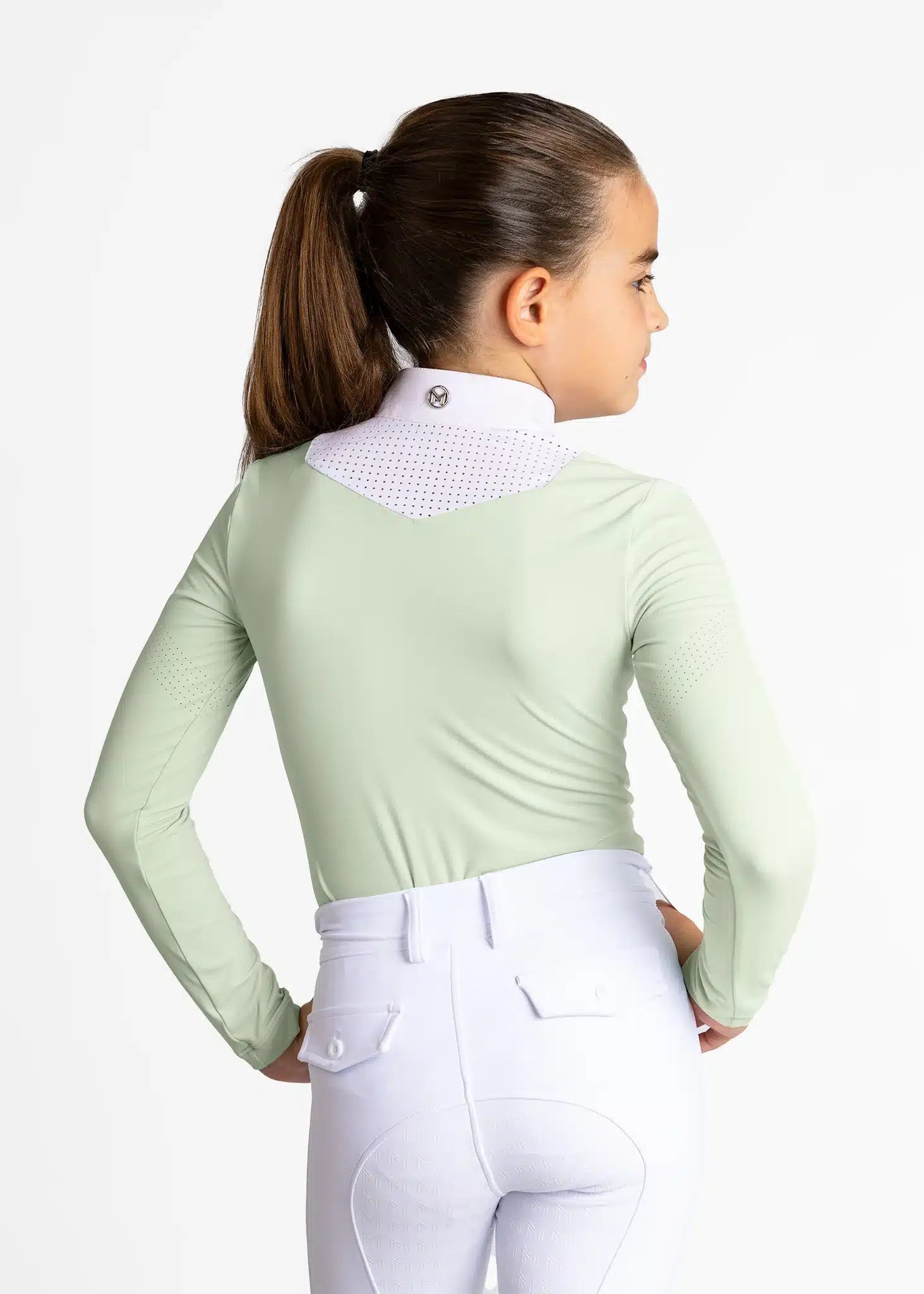 Maximilian Equestrian YR Sienna Show Shirt by Maximilian Equestrian at Try a Bit