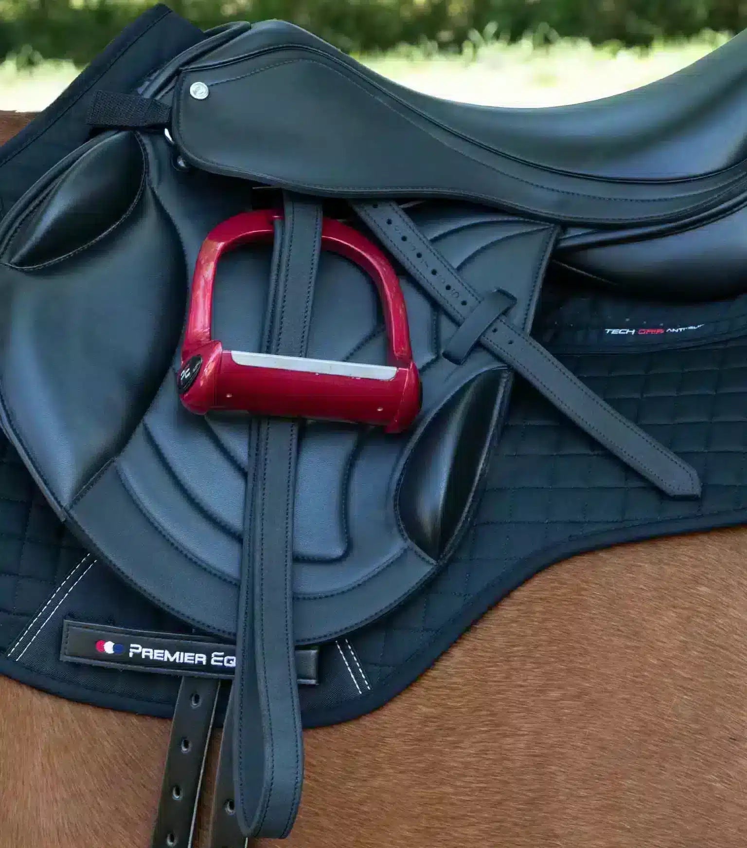 Premier Equine German Aniline Stirrup Leathers by Premier Equine at Try a Bit