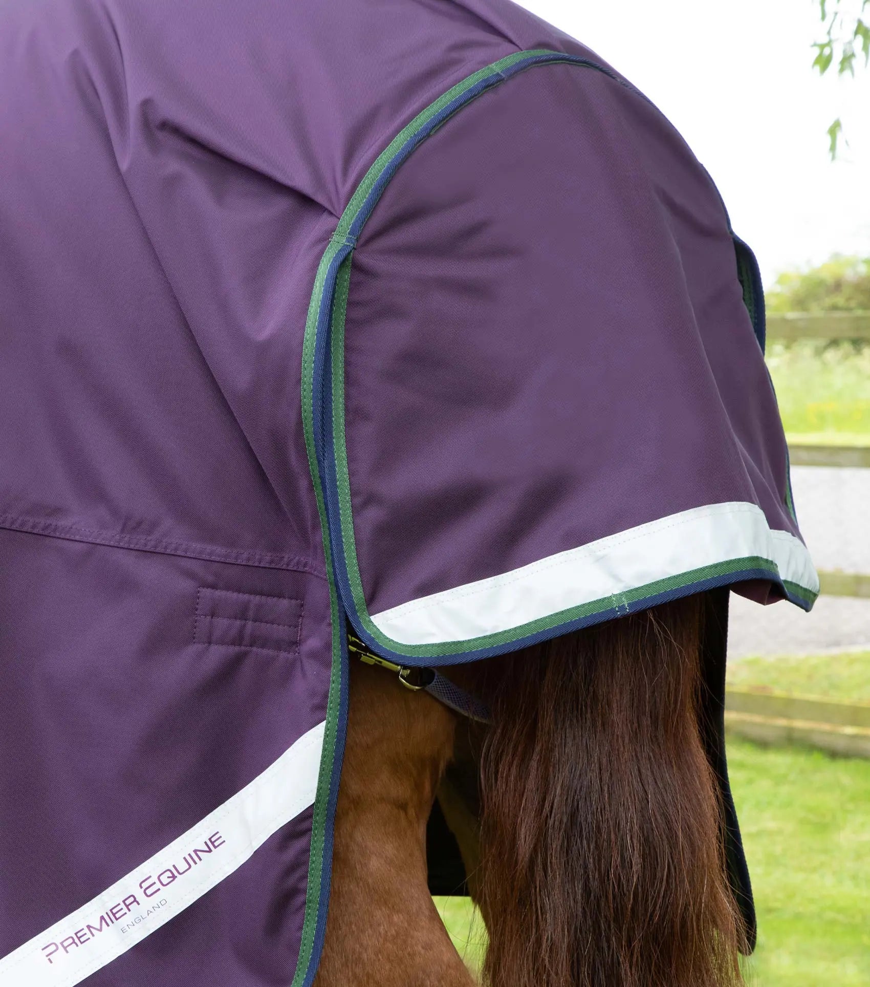 Premier Equine Buster Hardy 100g Half Neck Turnout Rug by Premier Equine at Try a Bit