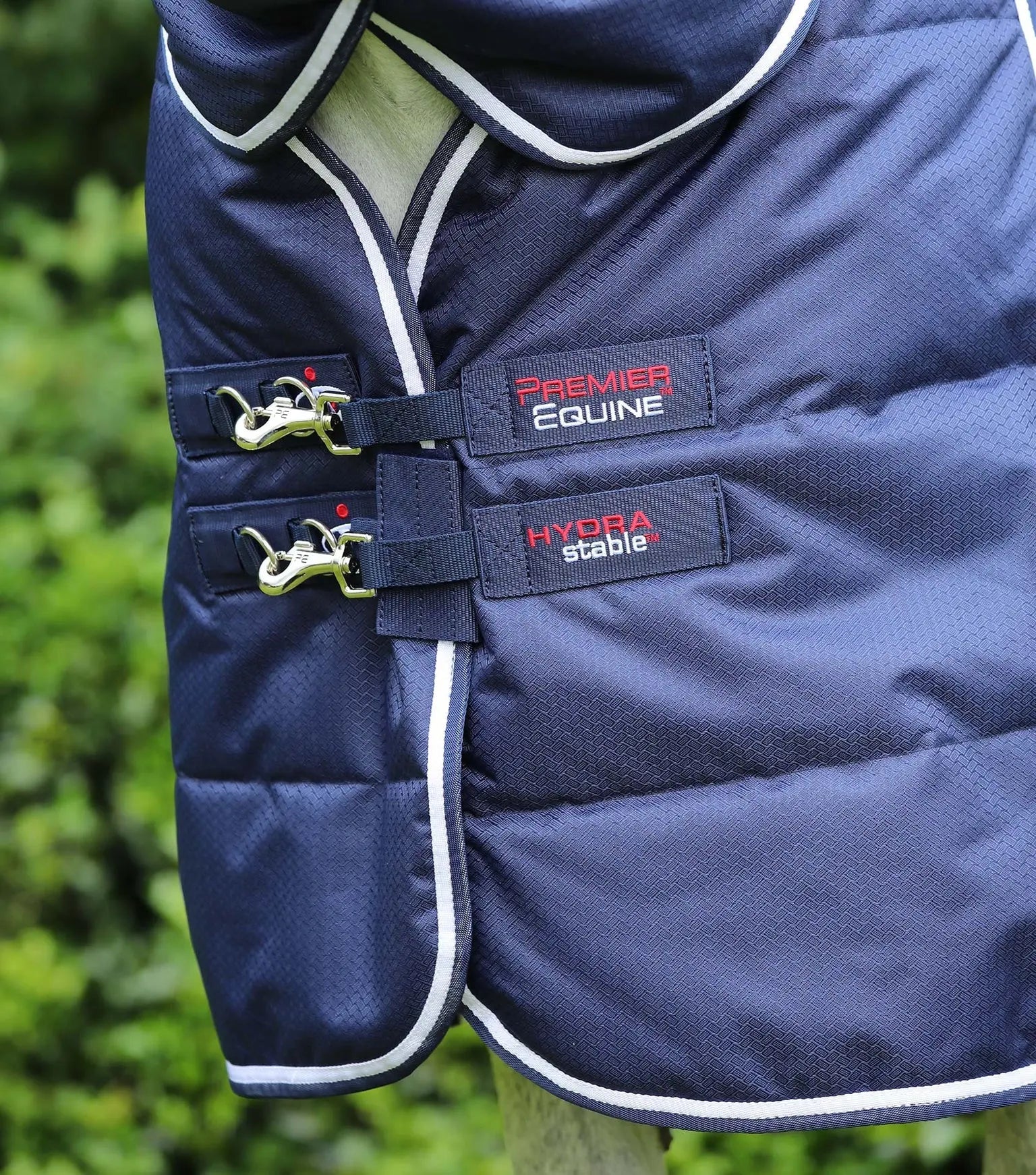 Premier Equine Hydra 200g Stable Rug with Neck Cover by Premier Equine at Try a Bit