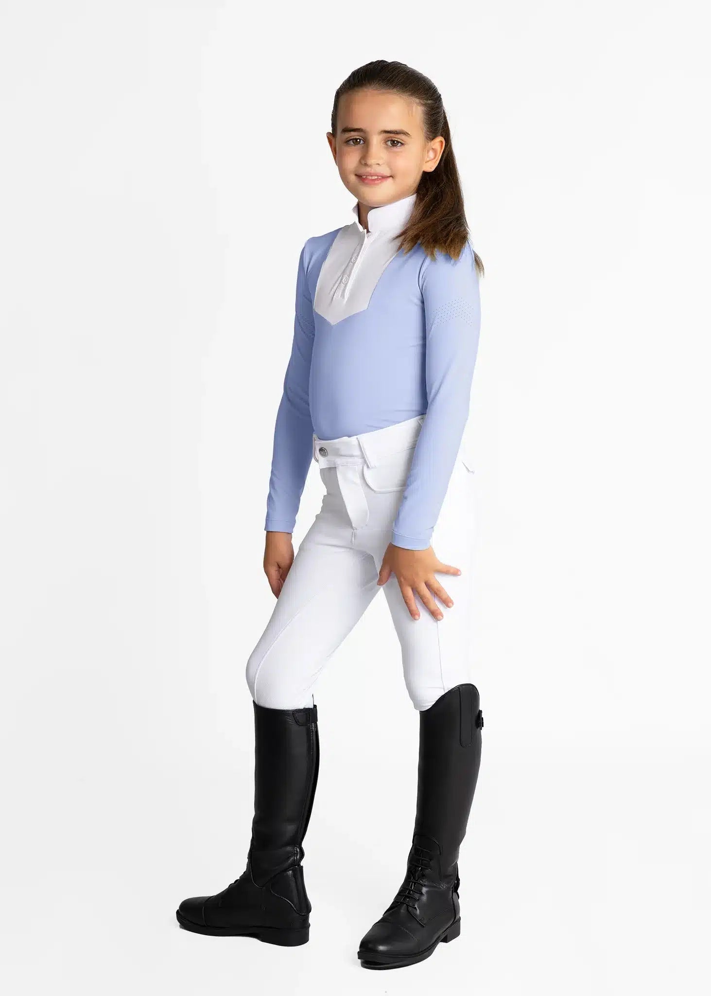 Maximilian Equestrian YR Sienna Show Shirt by Maximilian Equestrian at Try a Bit