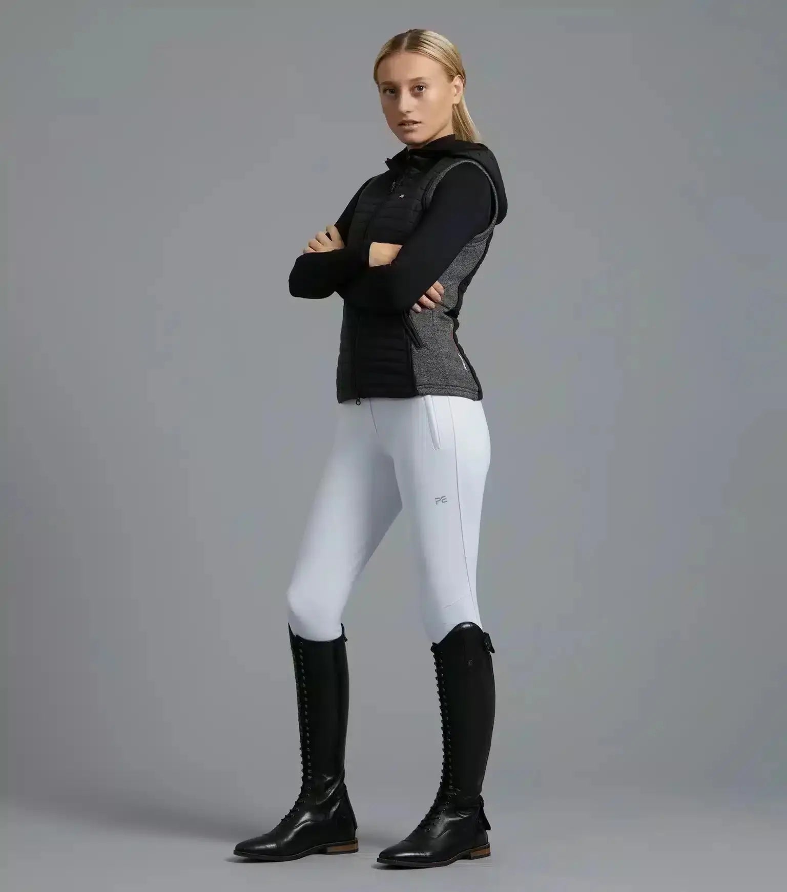 Premier Equine Lamera Ladies Hybrid Technical Riding Gilet by Premier Equine at Try A Bit