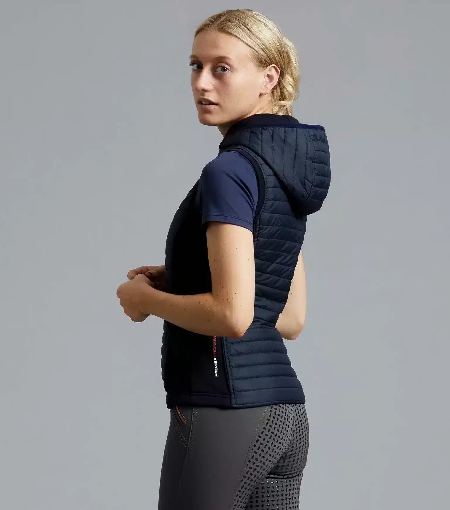 Premier Equine Lamera Ladies Hybrid Technical Riding Gilet by Premier Equine at Try a Bit