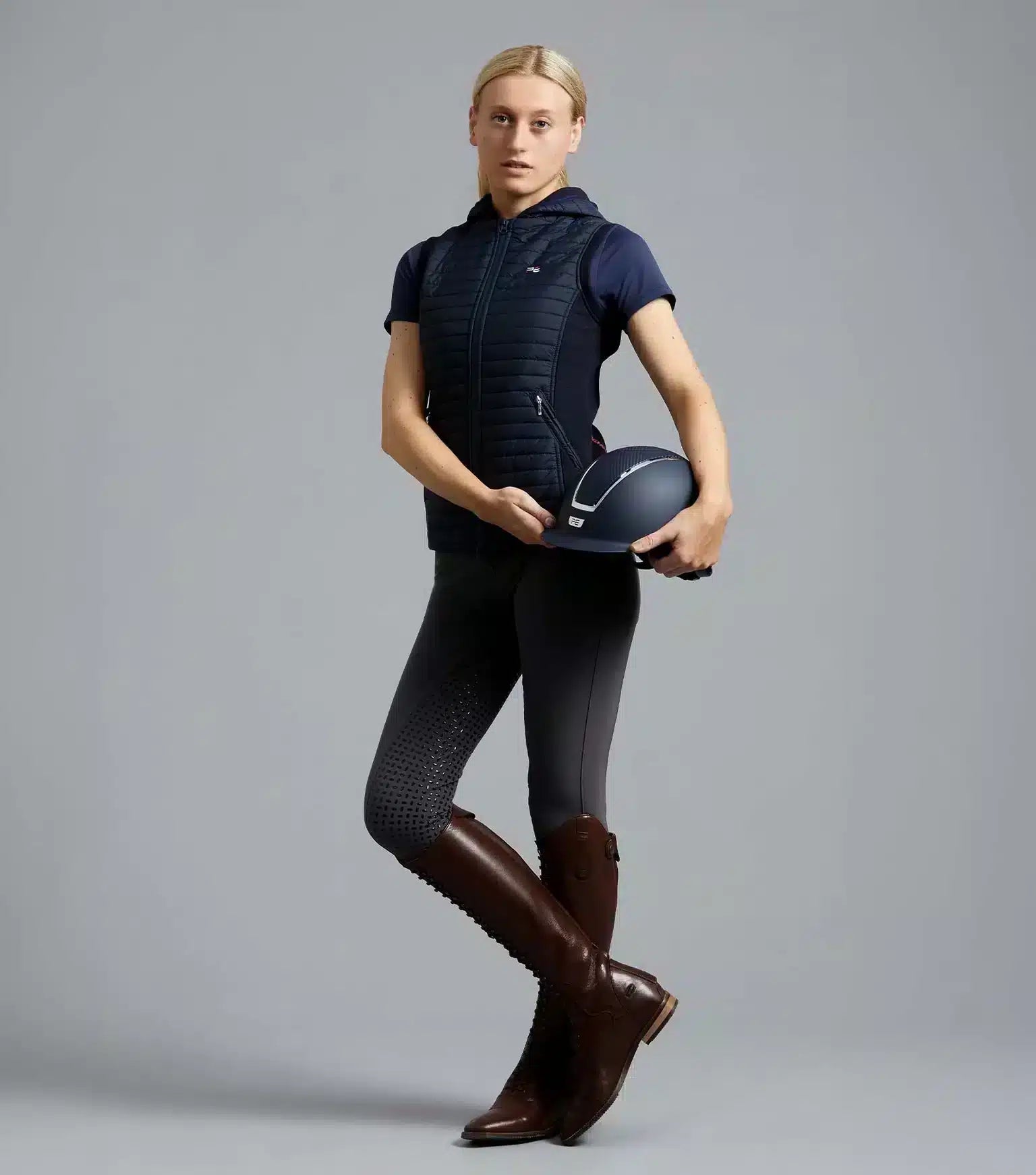 Premier Equine Lamera Ladies Hybrid Technical Riding Gilet by Premier Equine at Try a Bit