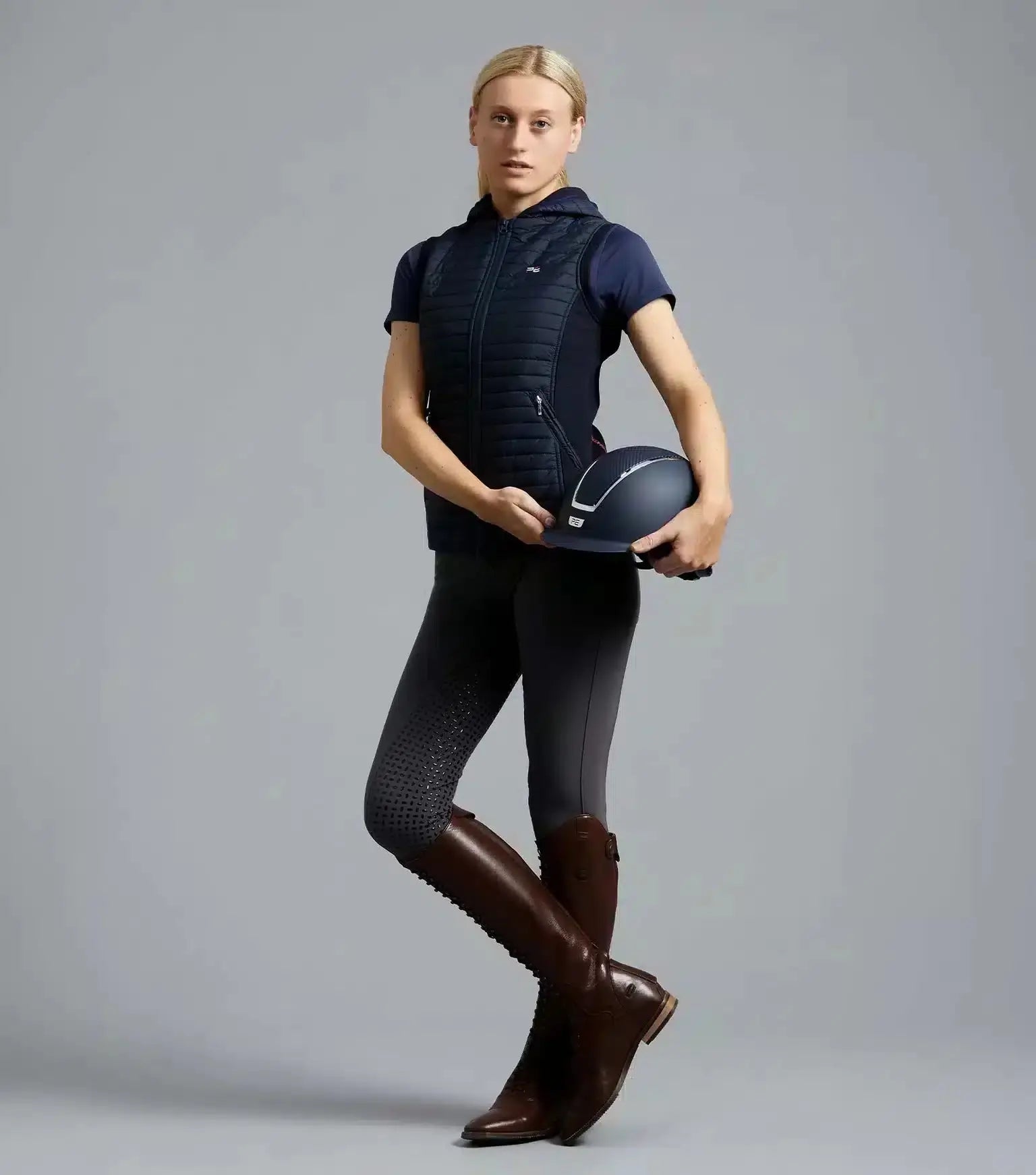 Premier Equine Lamera Ladies Hybrid Technical Riding Gilet by Premier Equine at Try A Bit