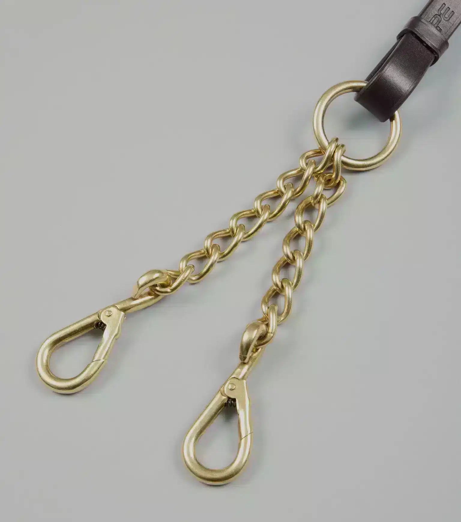 Premier Equine Leather Lead Rein with Chain Coupling by Premier Equine at Try a Bit