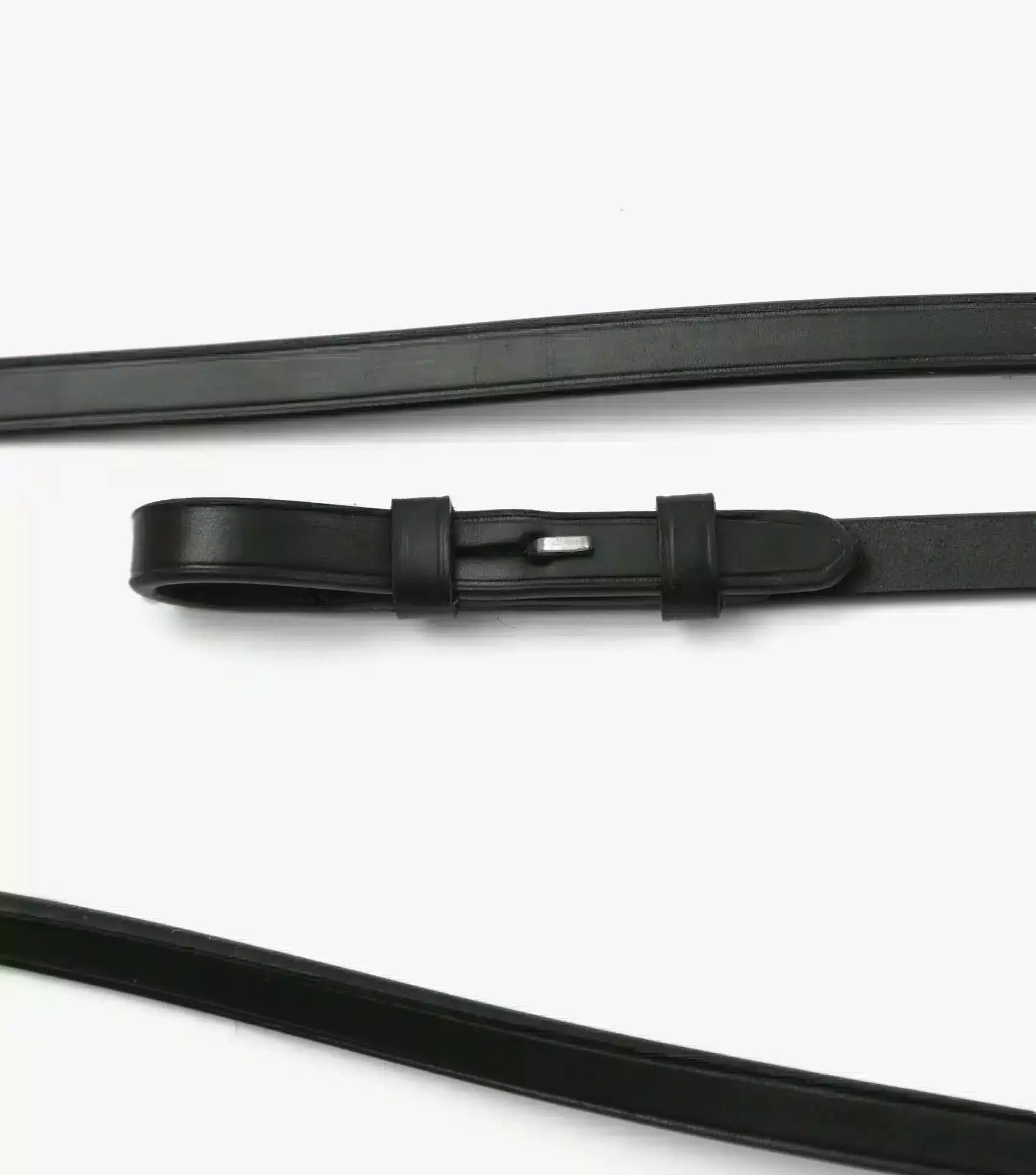 Premier Equine Leonardo Plain Leather Double Bridle Reins by Premier Equine at Try a Bit