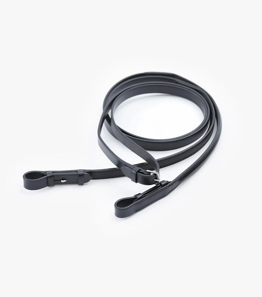 Premier Equine Luigi Plain Leather Reins by Premier Equine at Try a Bit
