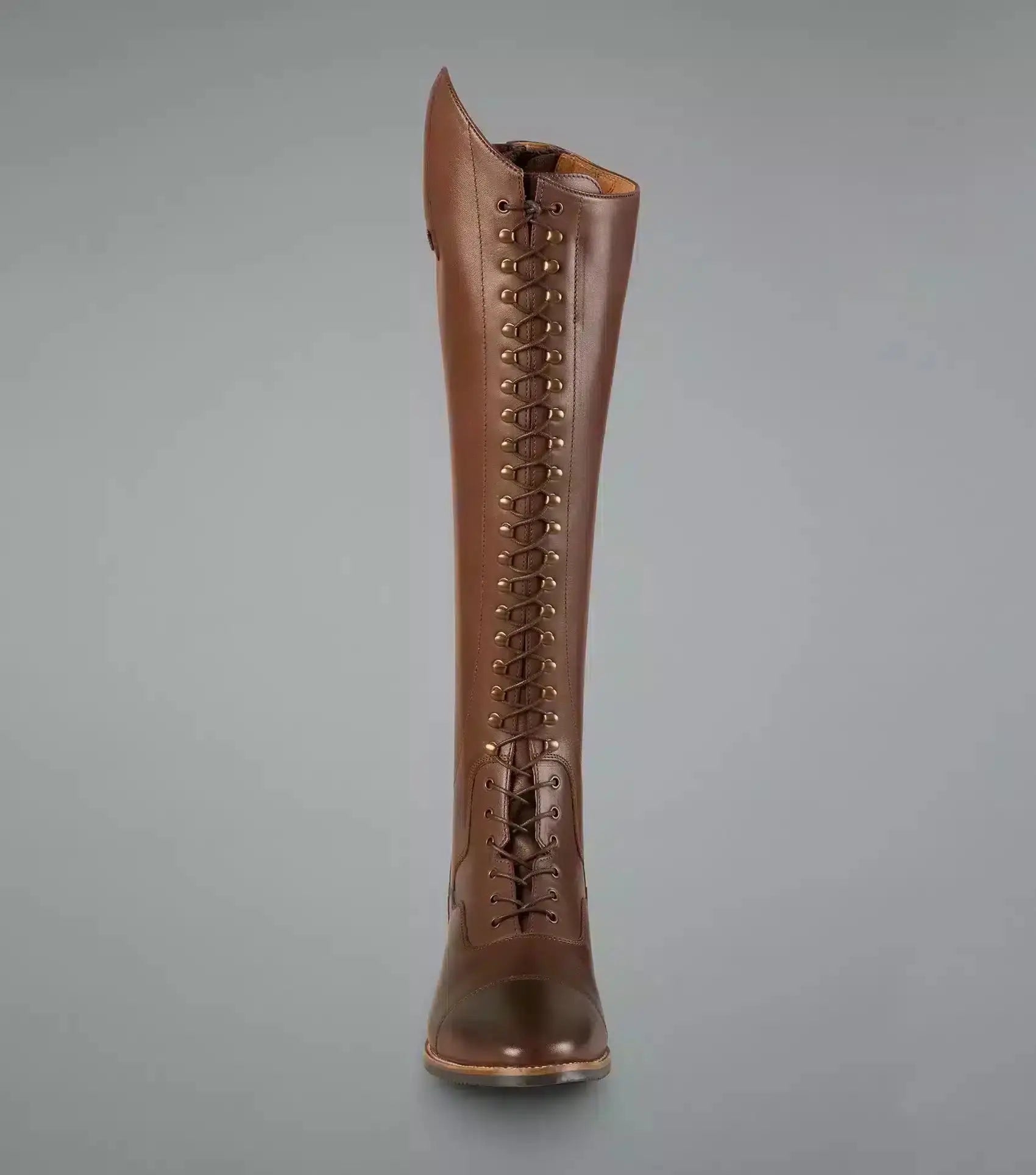 Premier Equine Maurizia Ladies Lace Front Tall Leather Riding Boot by Premier Equine at Try a Bit