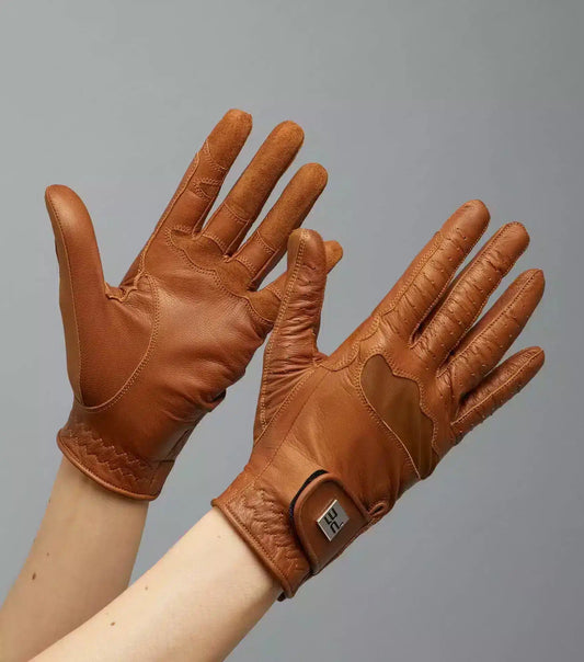 Premier Equine Mizar Ladies Leather Riding Gloves by Premier Equine at Try a Bit