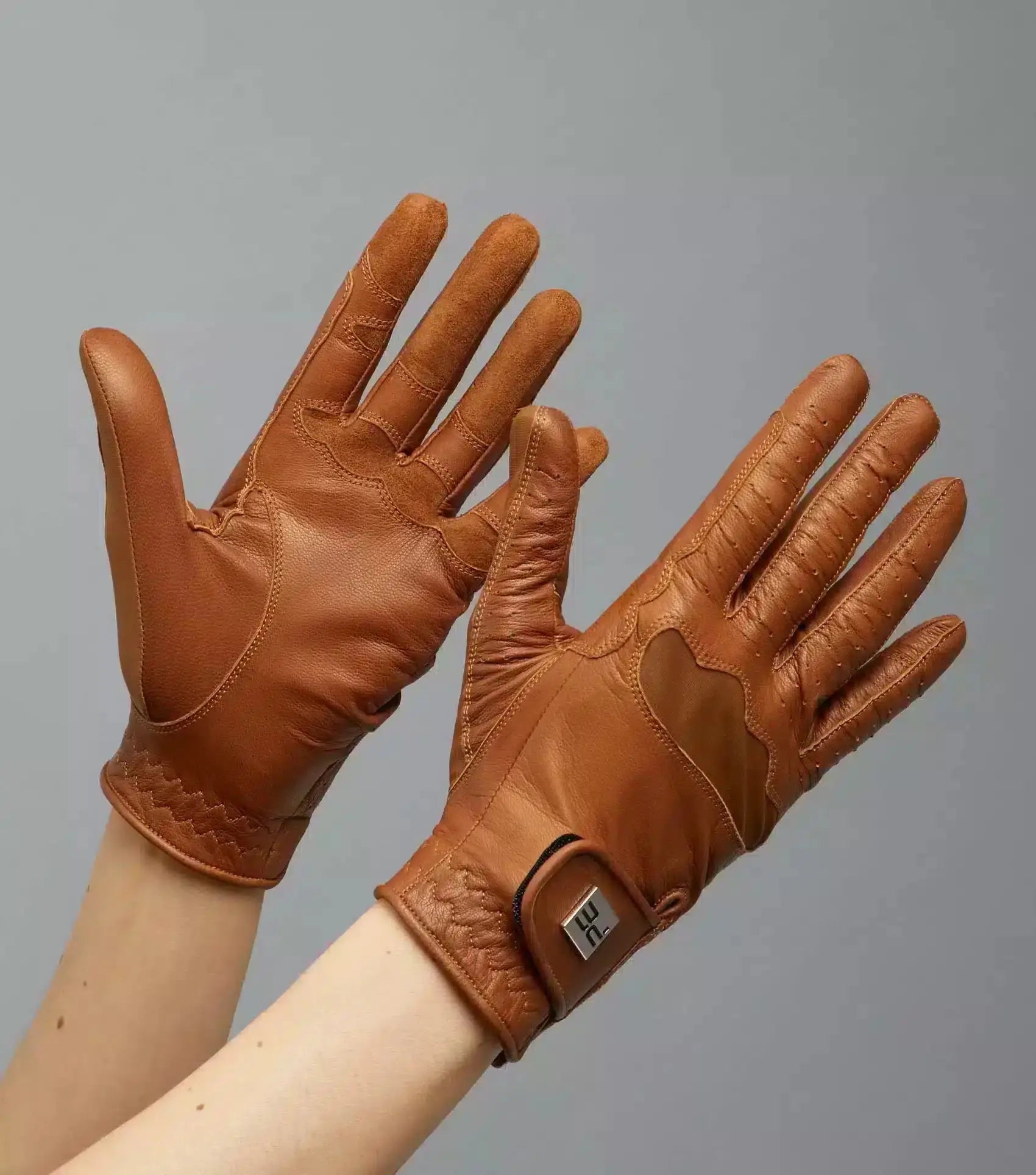 Premier Equine Mizar Ladies Leather Riding Gloves by Premier Equine at Try A Bit