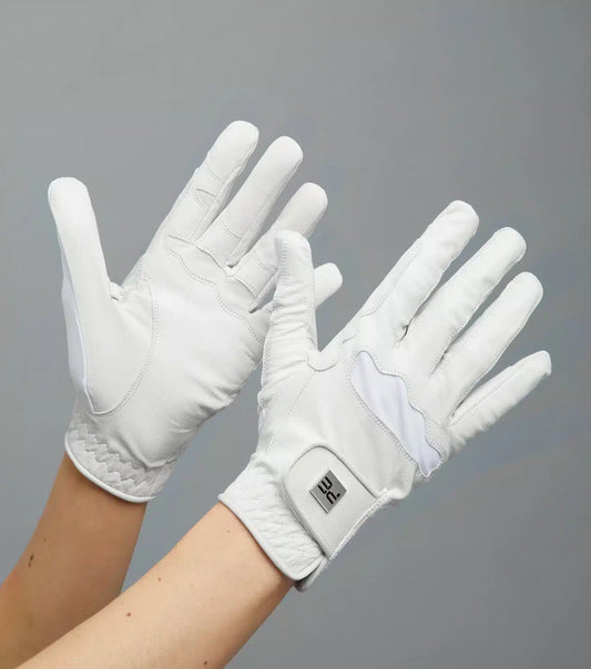 Premier Equine Mizar Ladies Leather Competition Riding Gloves by Premier Equine at Try a Bit