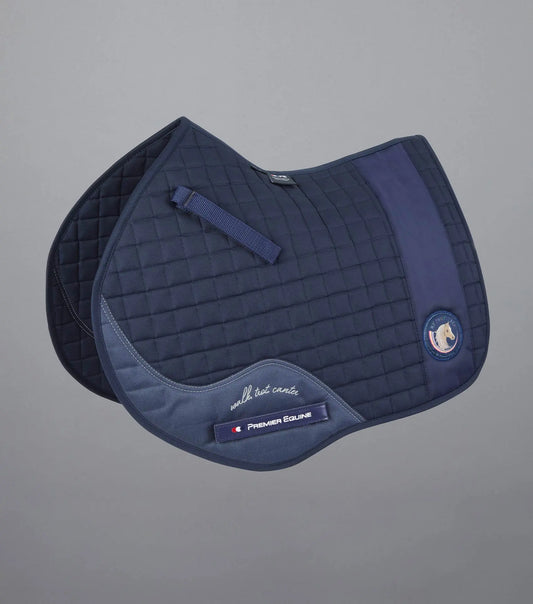 Premier Equine My Pony Jack Cotton GP/Jump Plain Saddle Pad by Premier Equine at Try a Bit