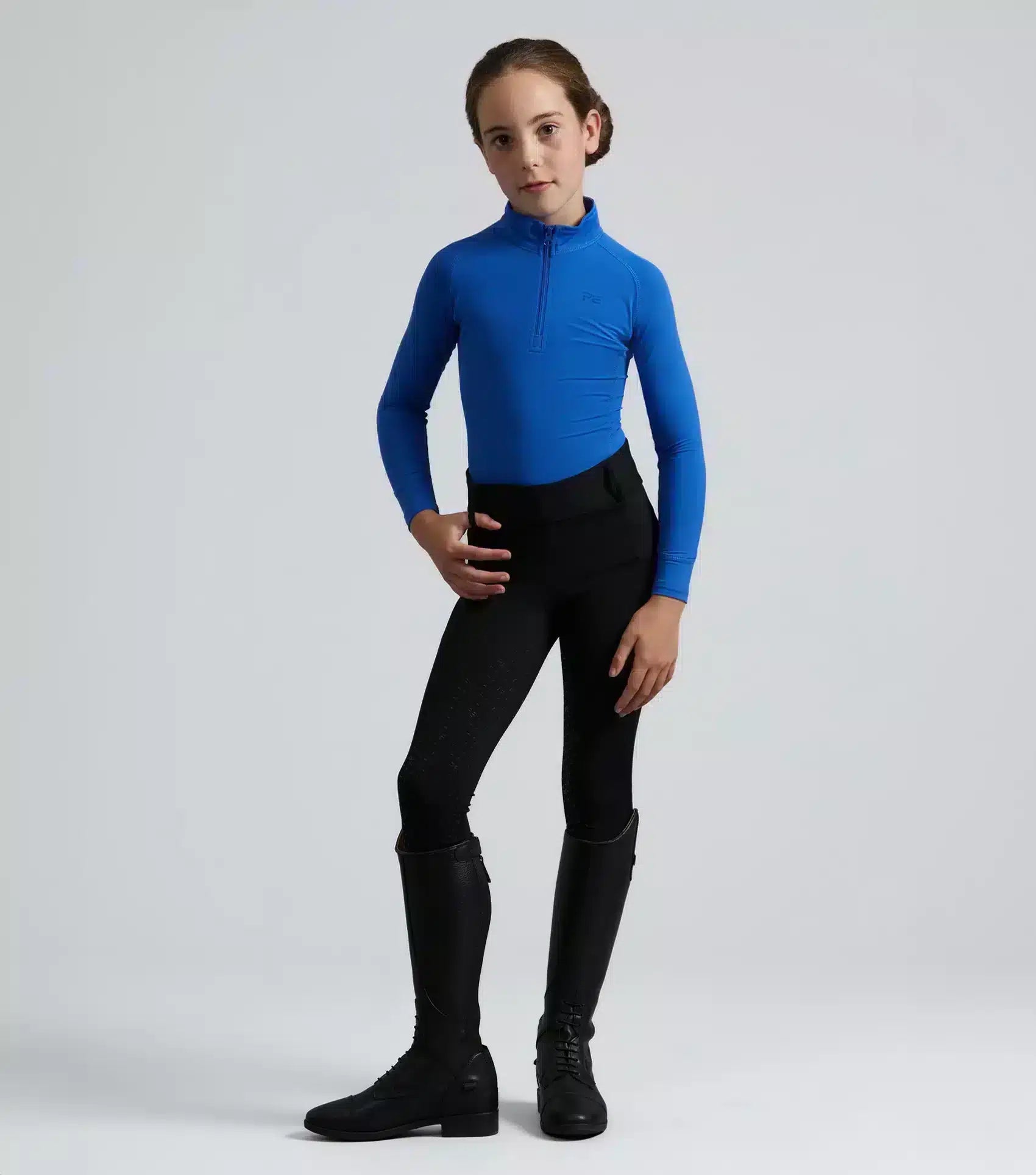 Premier Equine Junior Ombretta Technical Riding Top by Premier Equine at Try a Bit
