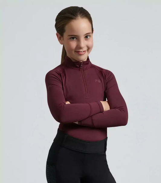 Premier Equine Junior Ombretta Technical Riding Top by Premier Equine at Try a Bit