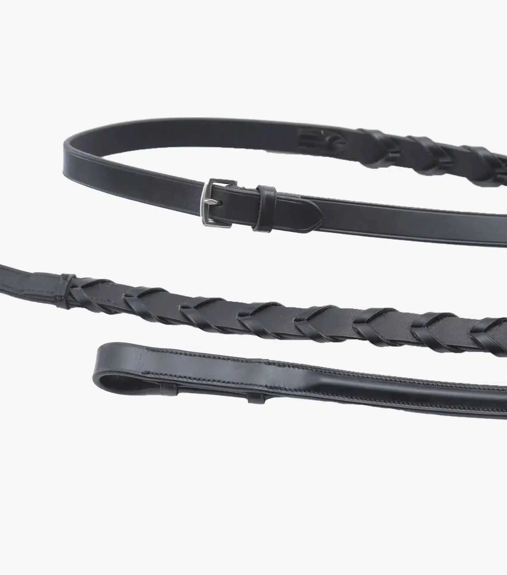 Premier Equine Pietro Laced Reins by Premier Equine at Try a Bit