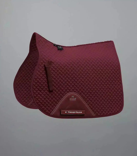 Premier Equine Pony Plain Cotton GP/Jump Square by Premier Equine at Try a Bit